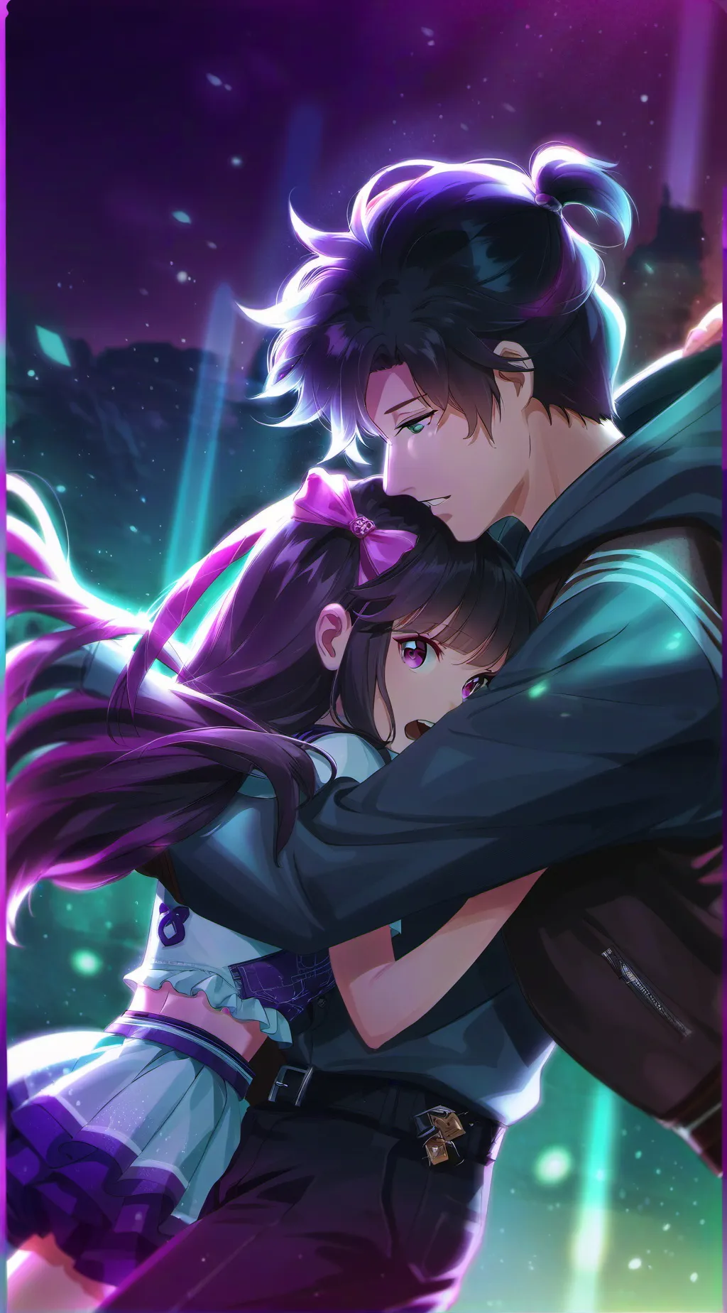 ai character: Savanna and Jacob background