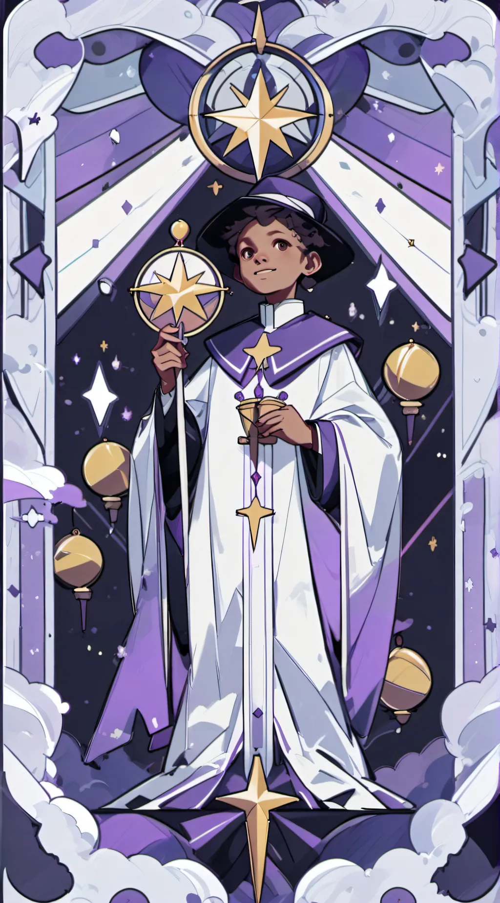 ai character: Kid michealjackson background