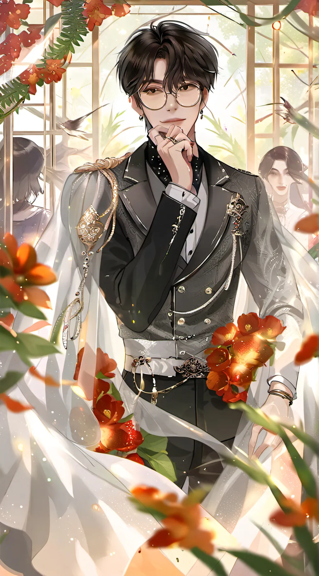 ai character: Xavier  background