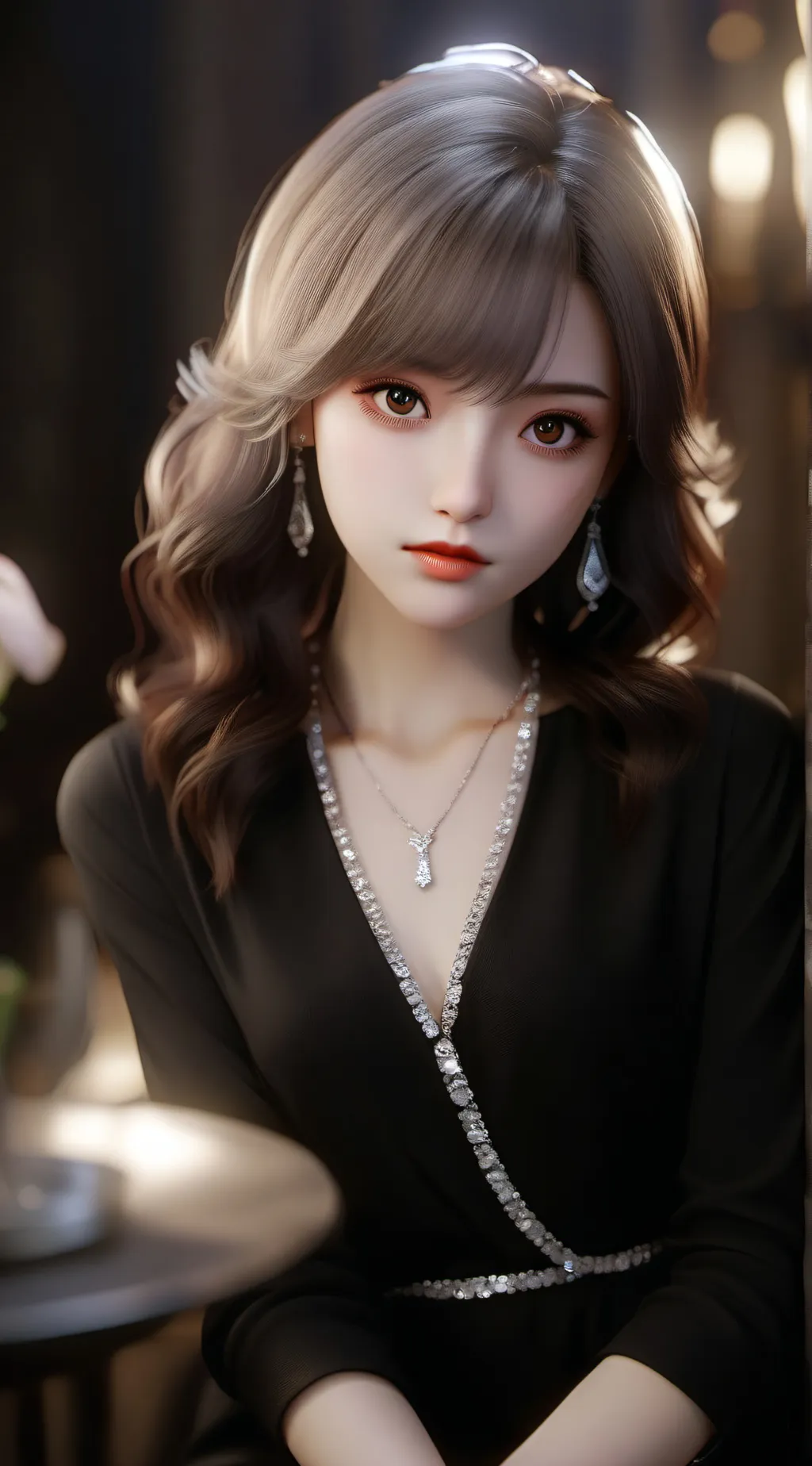 ai character: Amii background