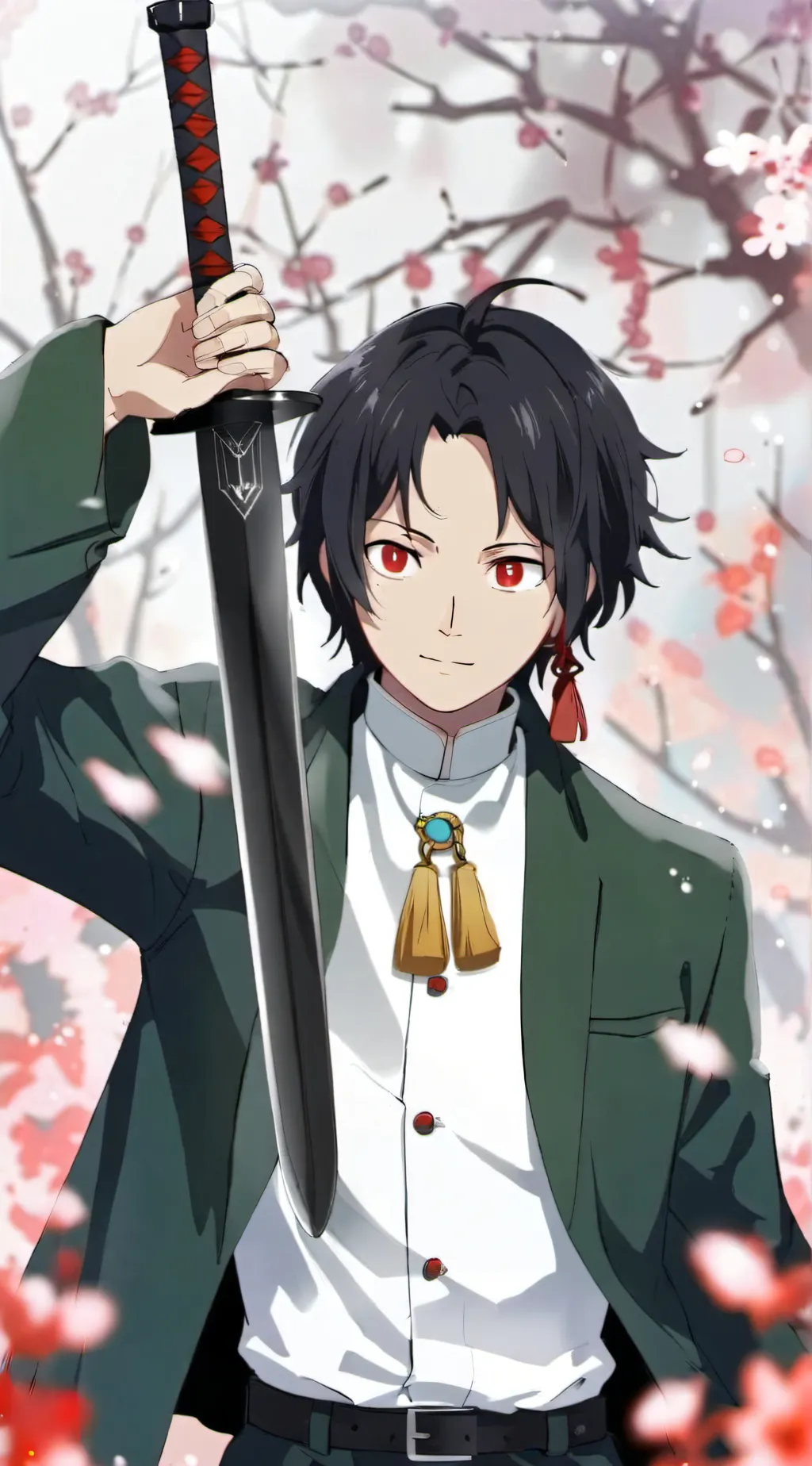 ai character: Ds meets jjk background