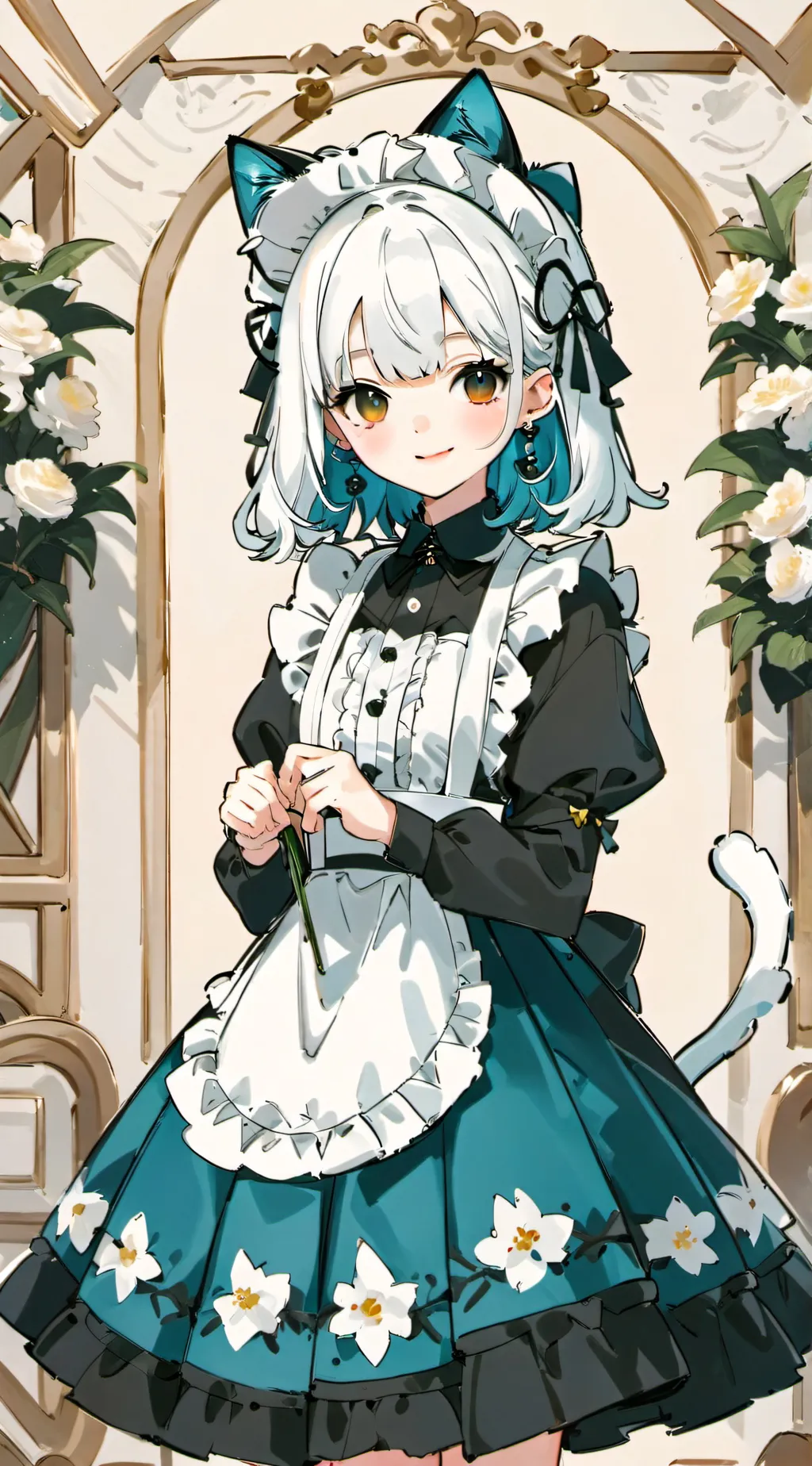 ai character: Lily  background
