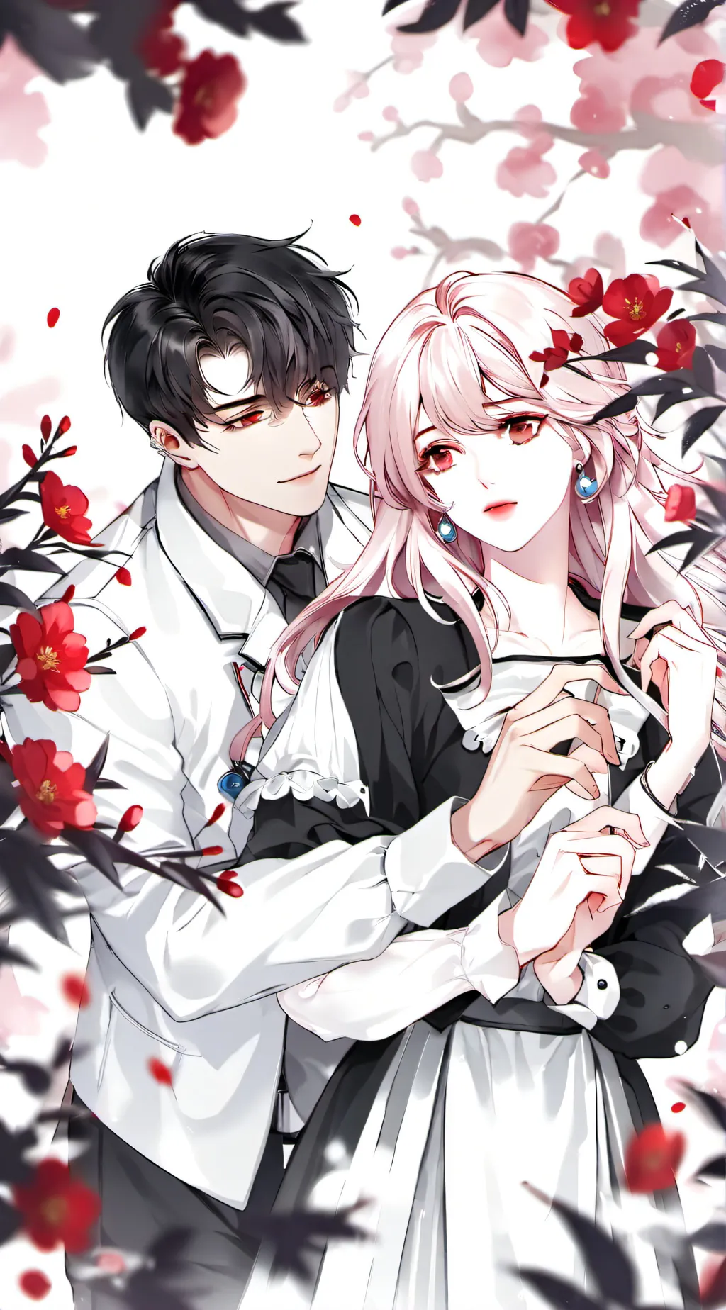 ai character: New life  background