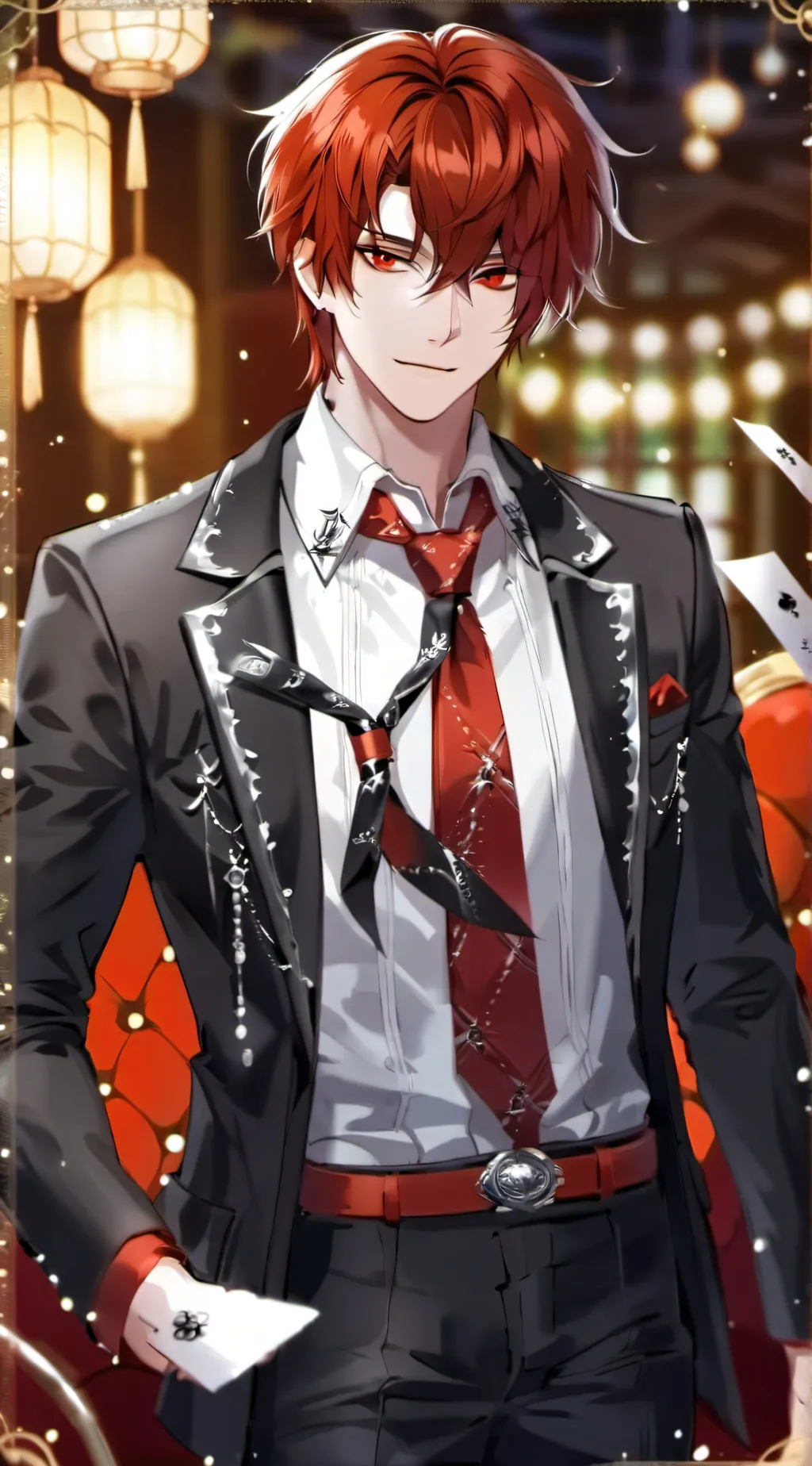 ai character: blaze background