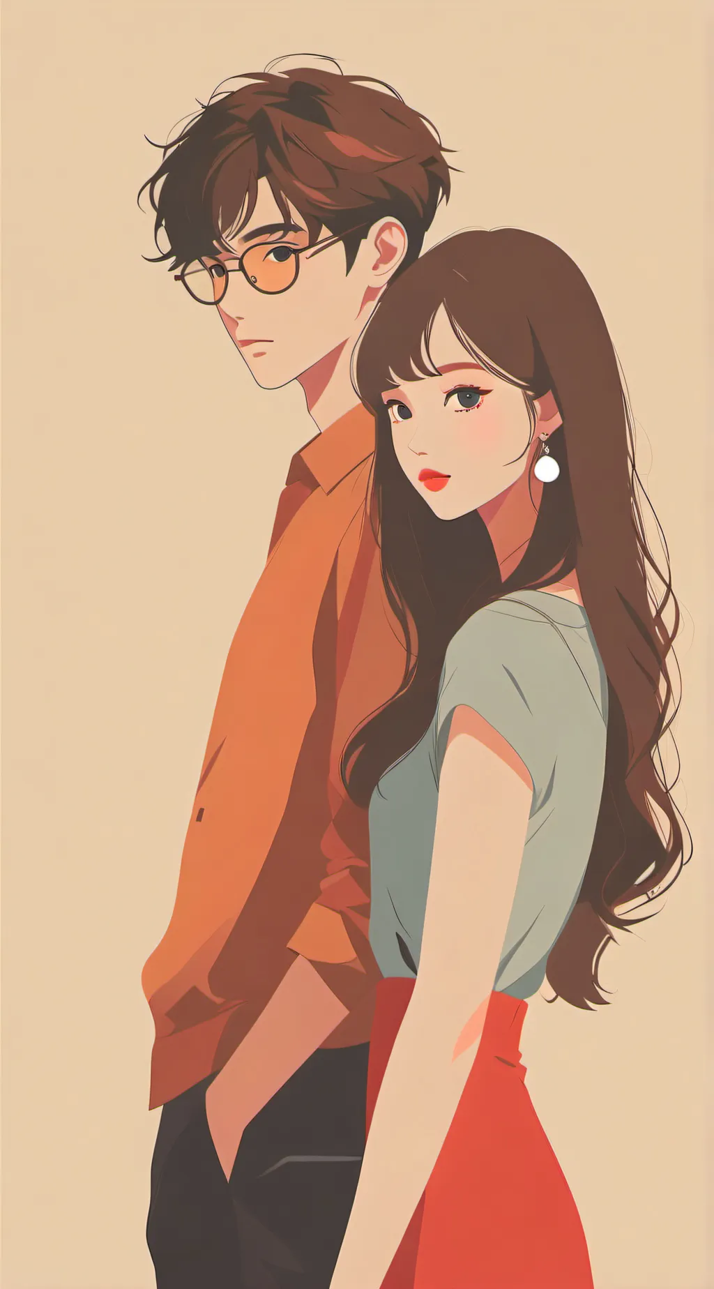 ai character: alex and mimi background