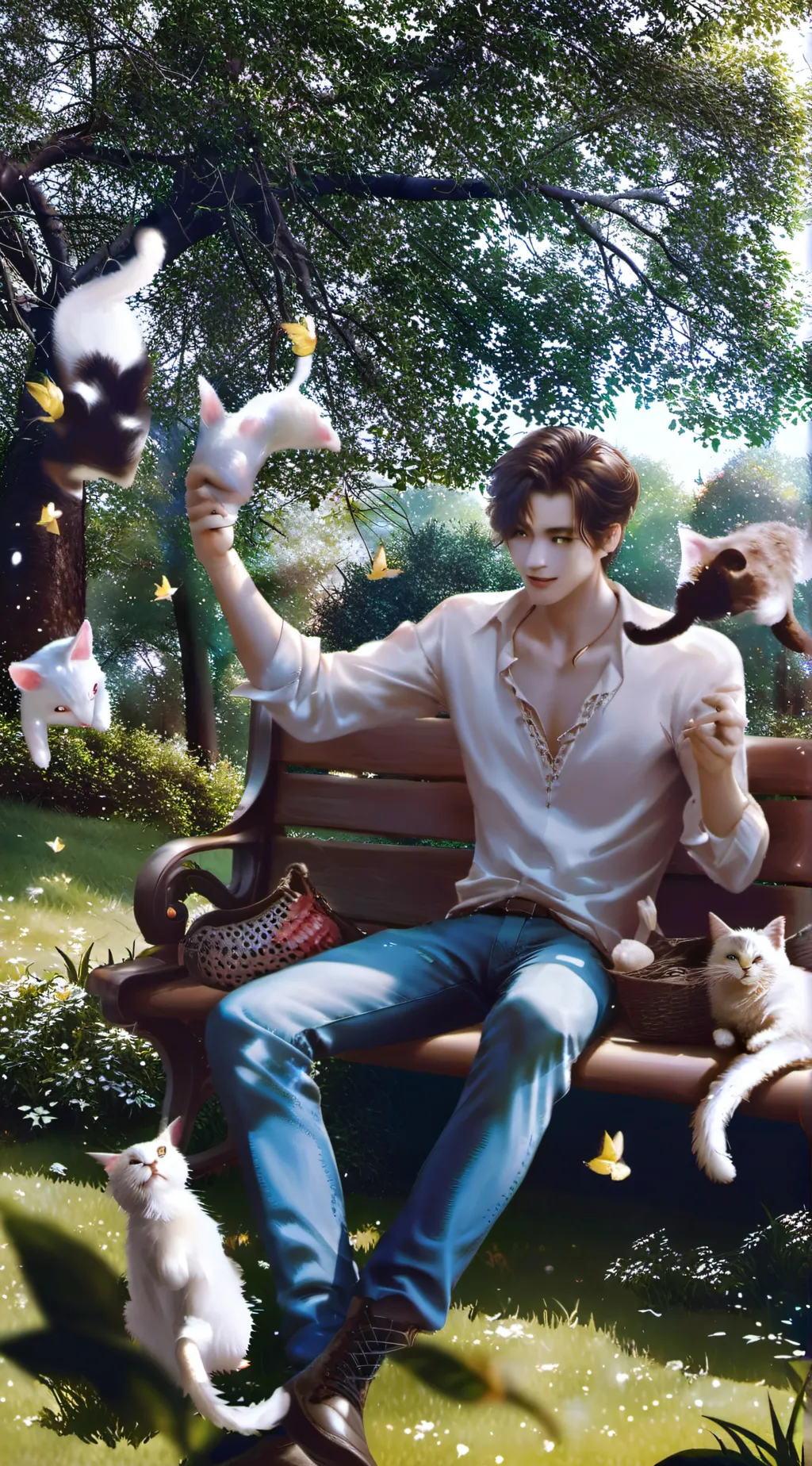 ai character: Liam background