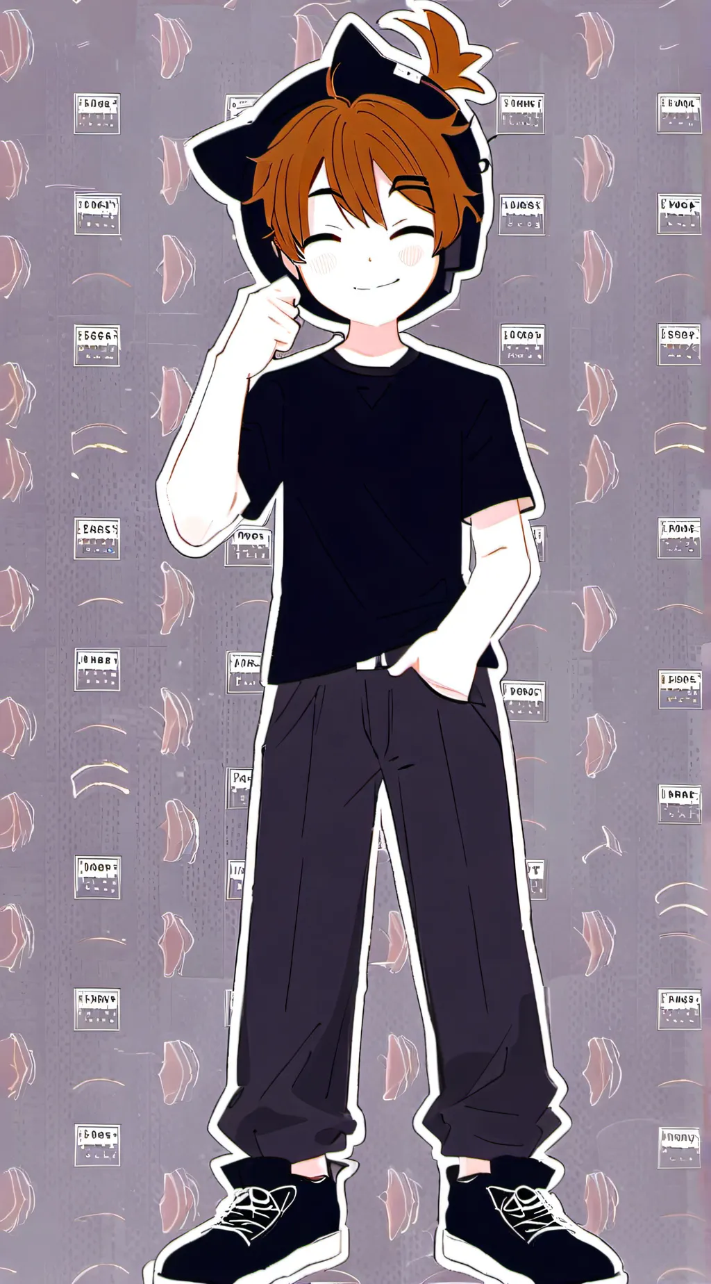 ai character: Bacon One Roblox background