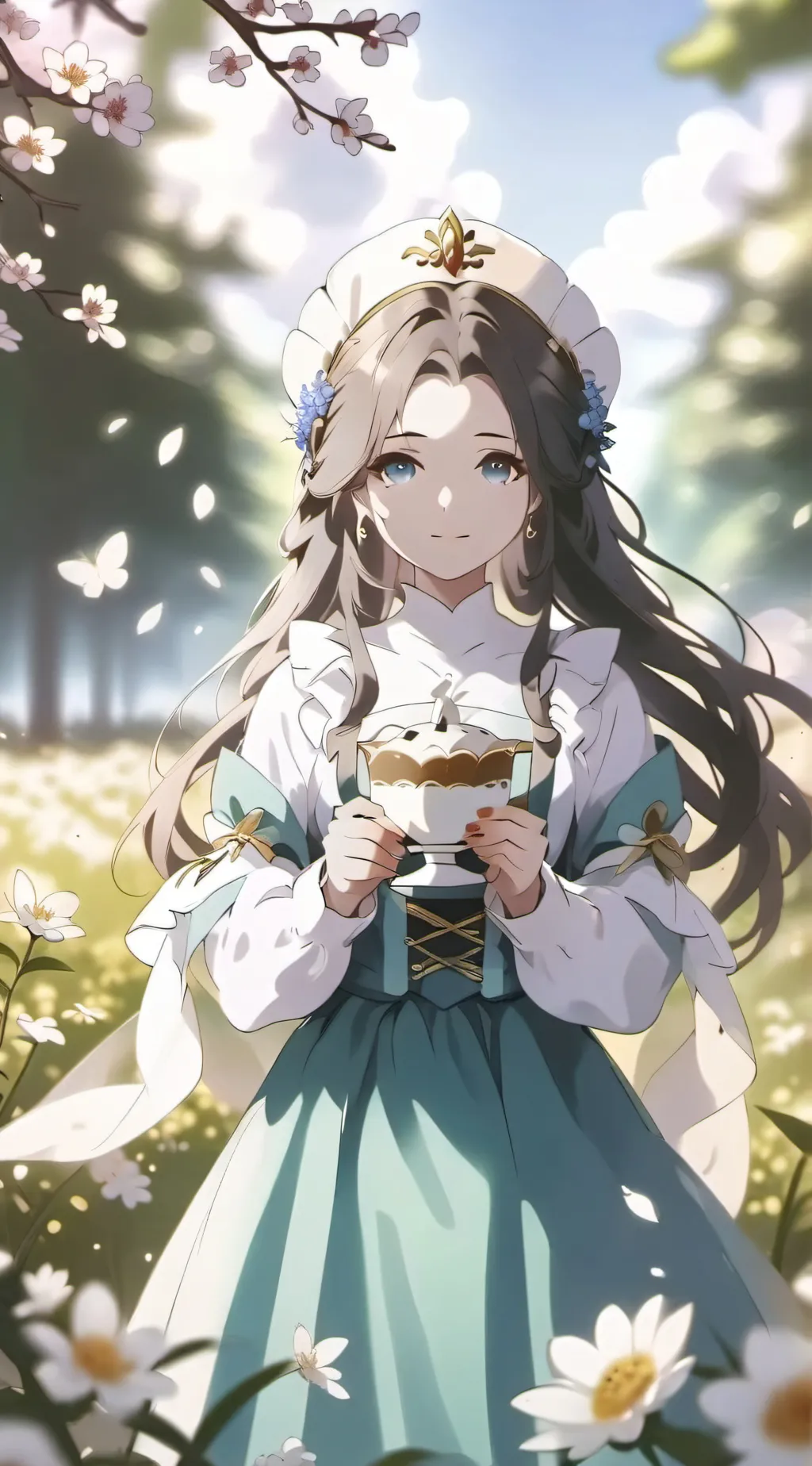 ai character: Baby  background