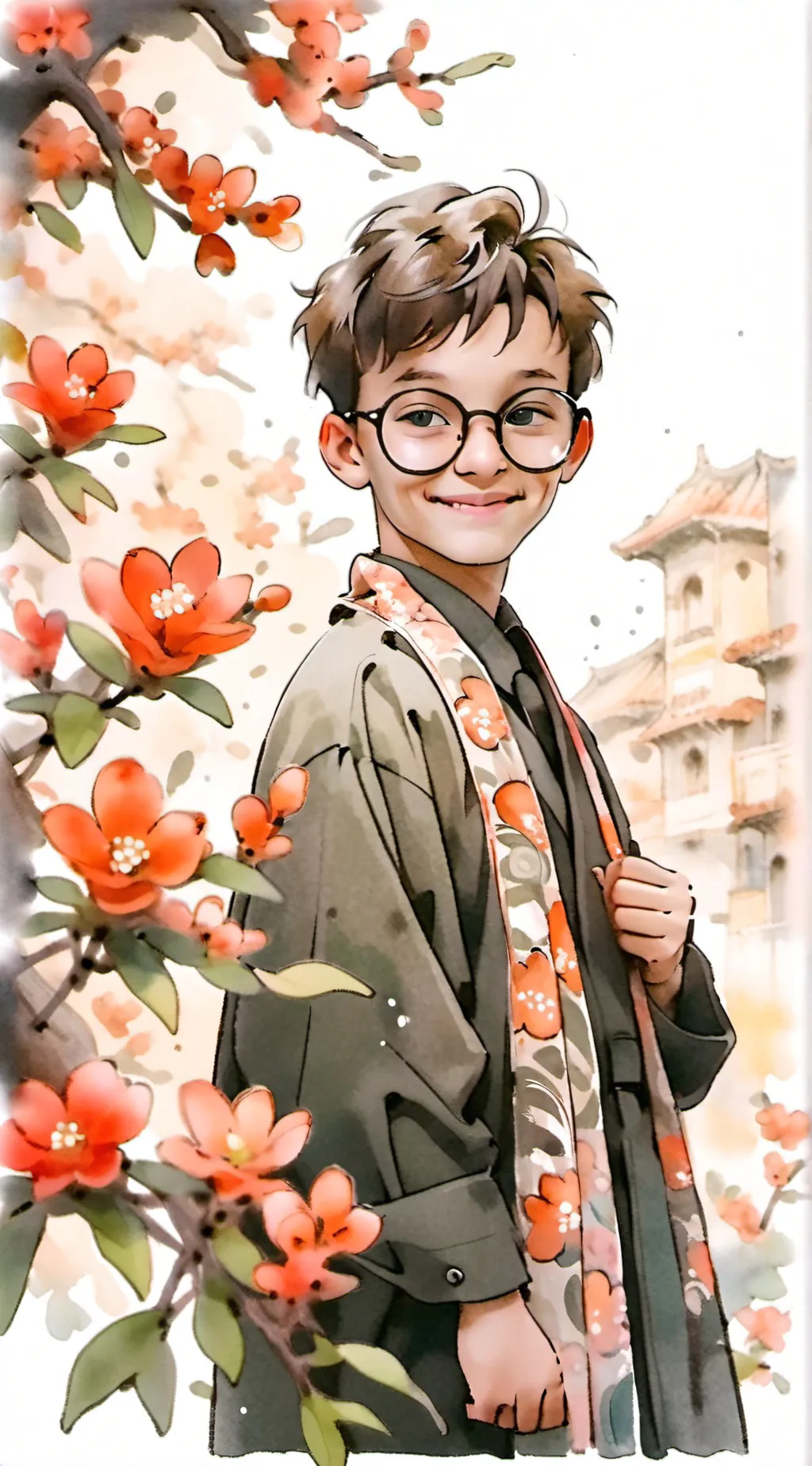 ai character: thomasFilippo TV background