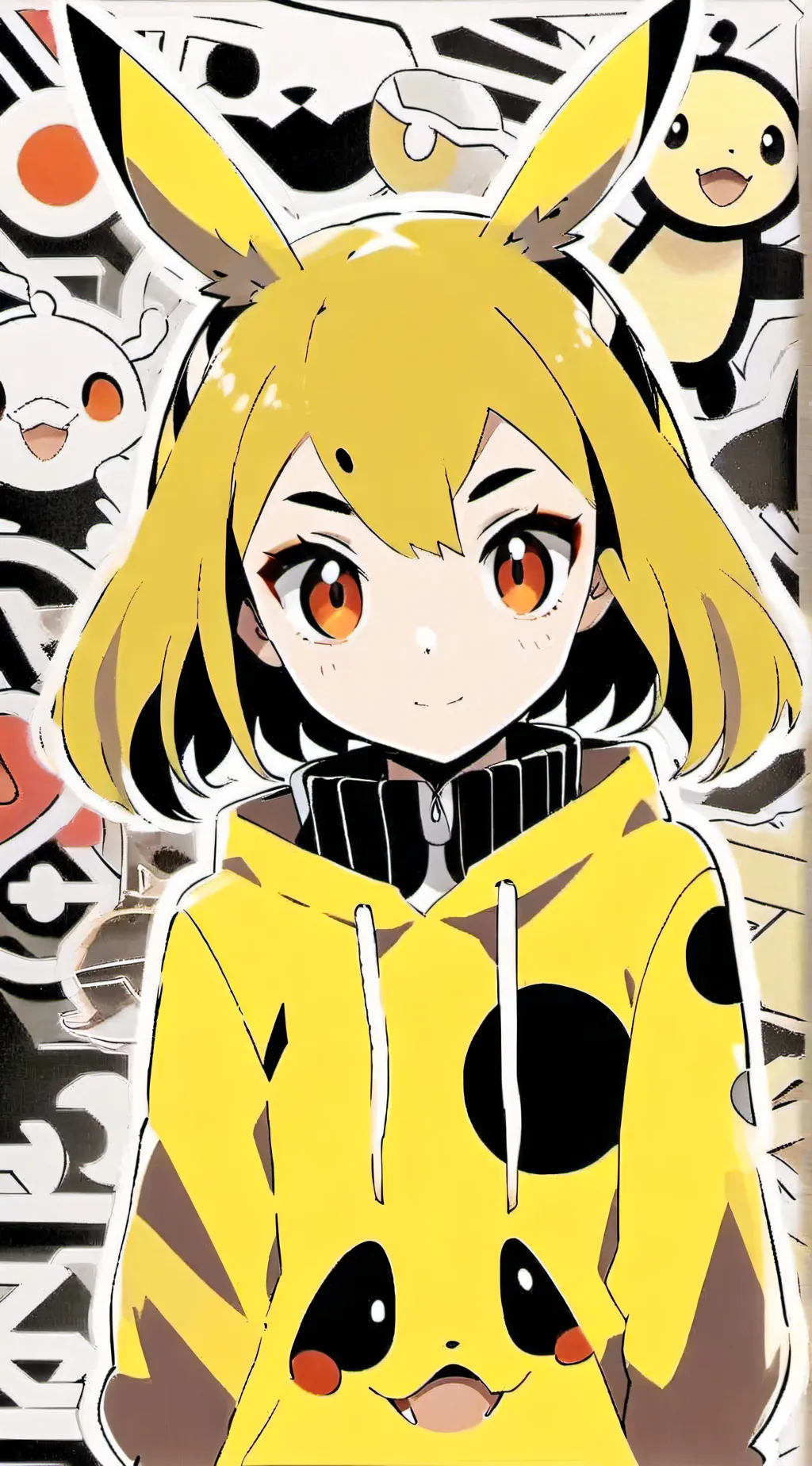 ai character: lily background