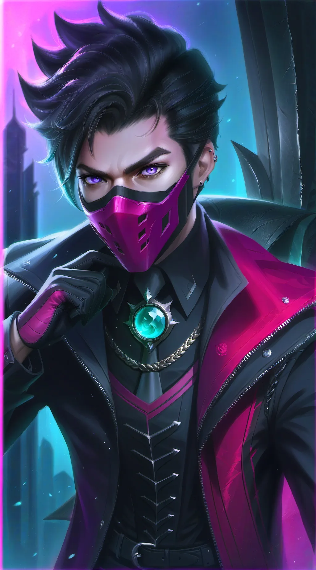 ai character: Lucifer/kingofhell background