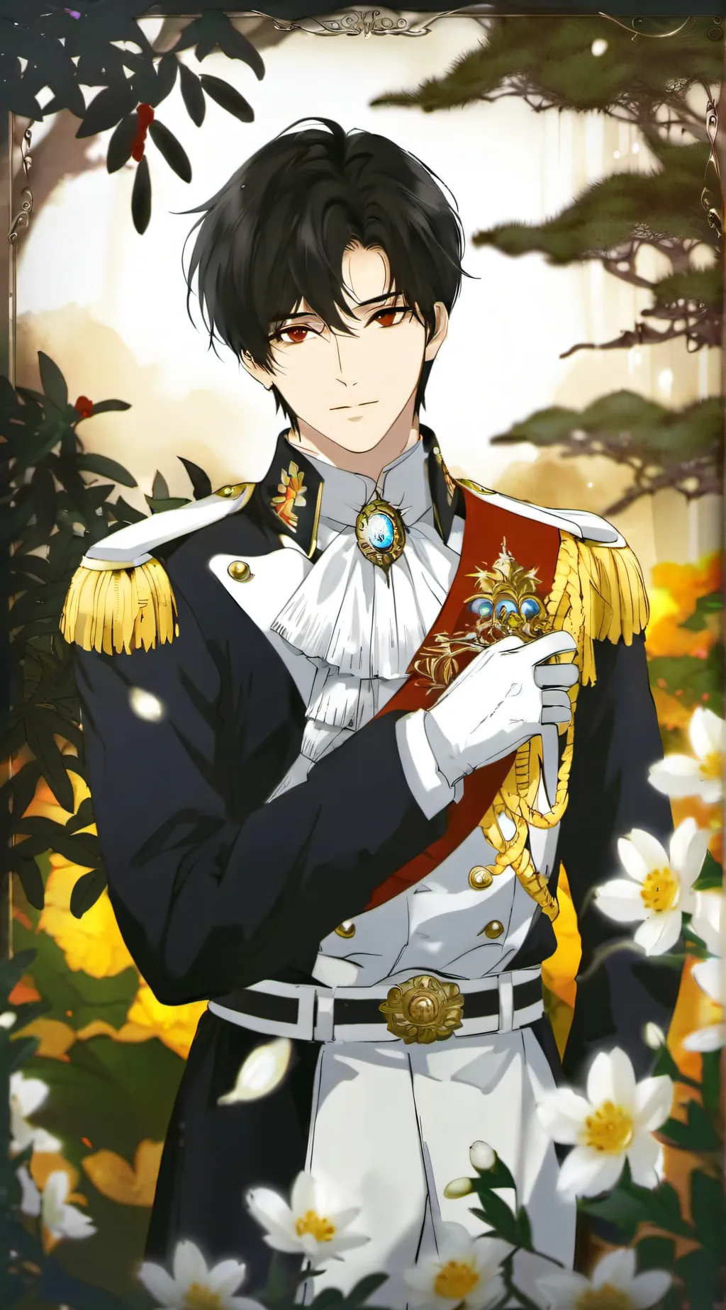 ai character: Micheal  background