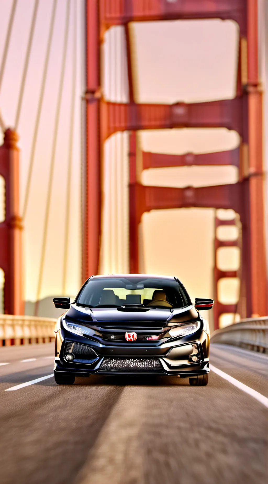 ai character: The Fastest car background