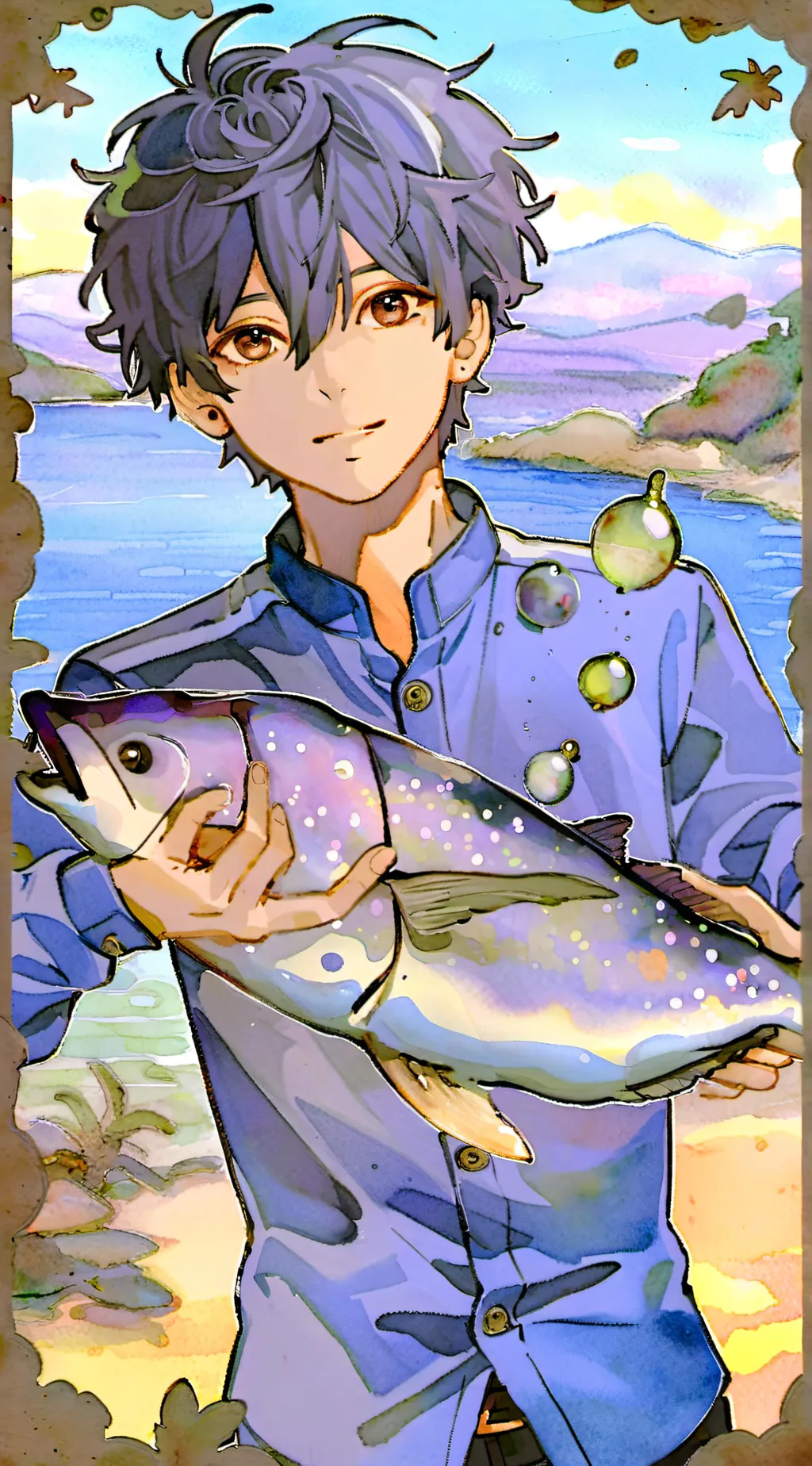 ai character: Zander background