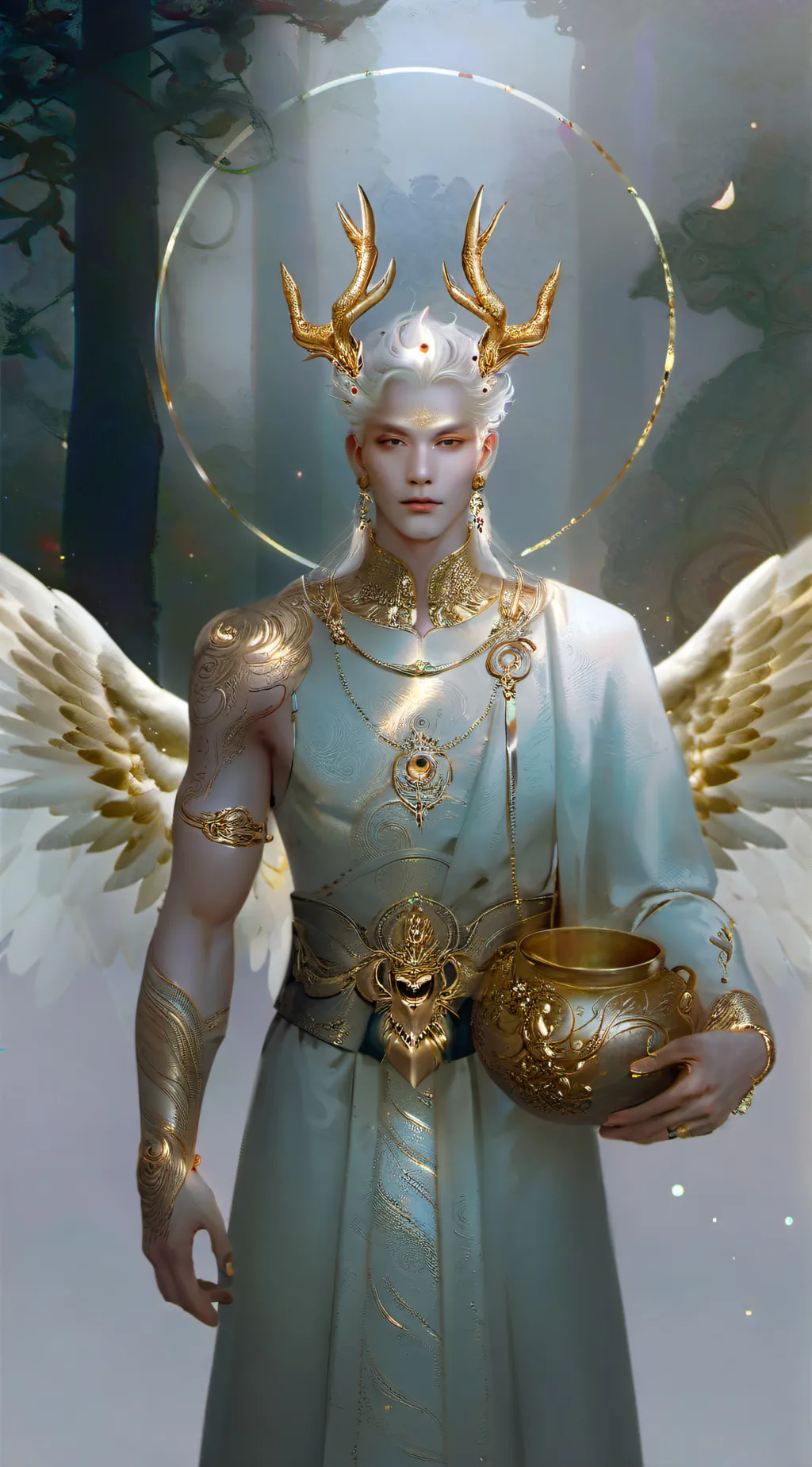 ai character: legends background