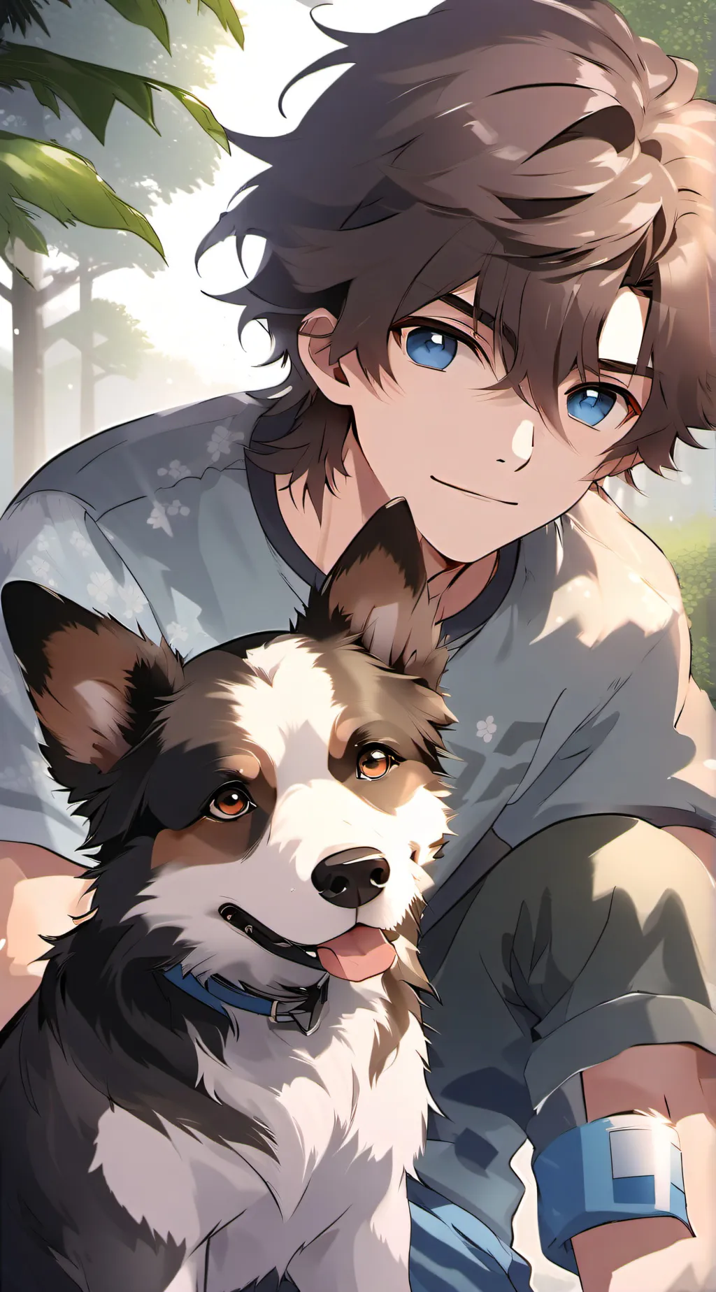 ai character: Eddie  background