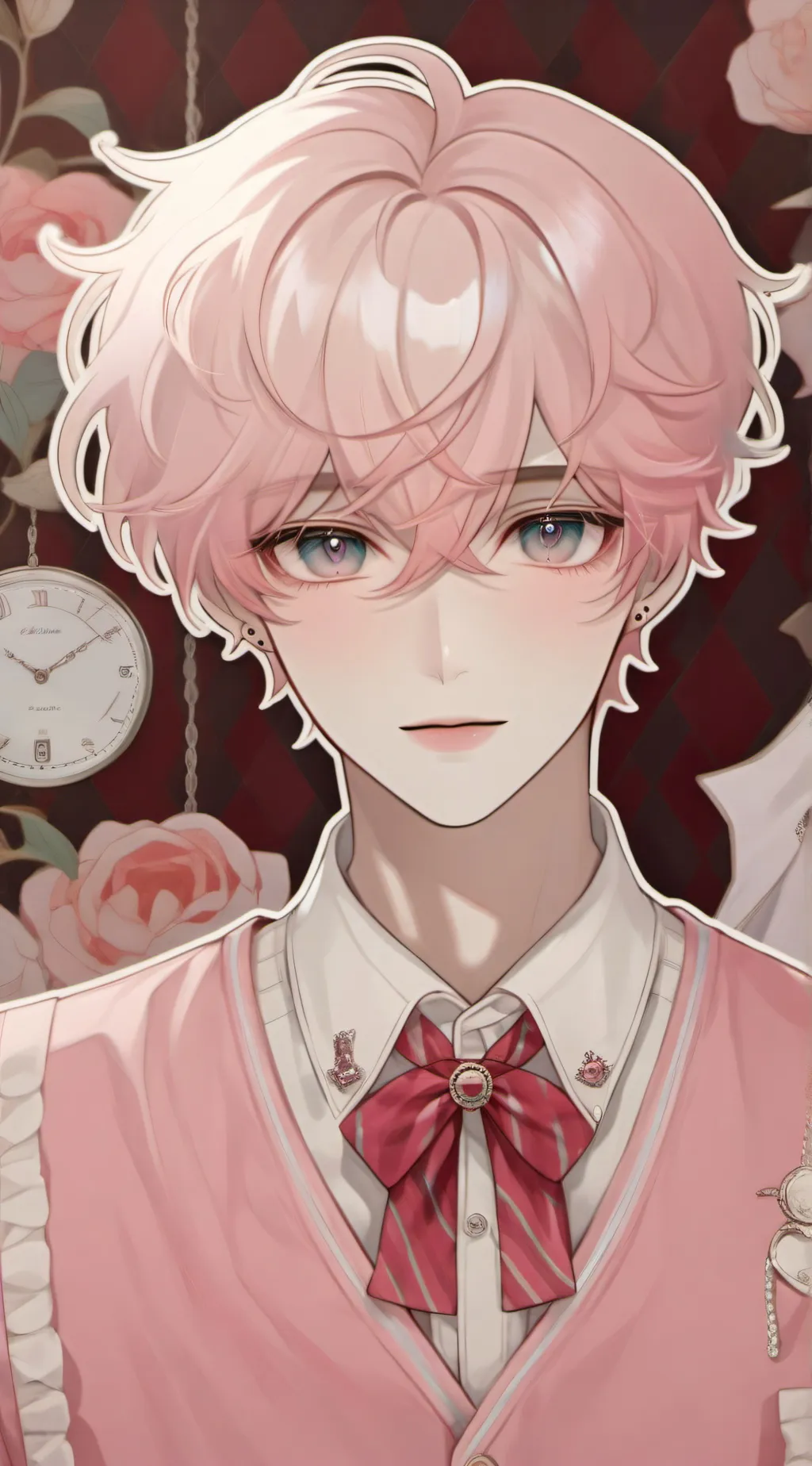 ai character: Damien  background