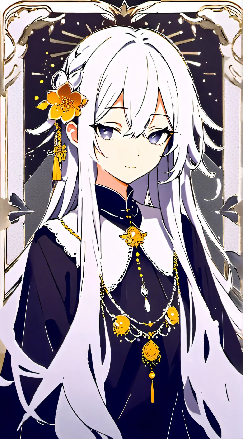 ai character: Demon slayer+myoku background