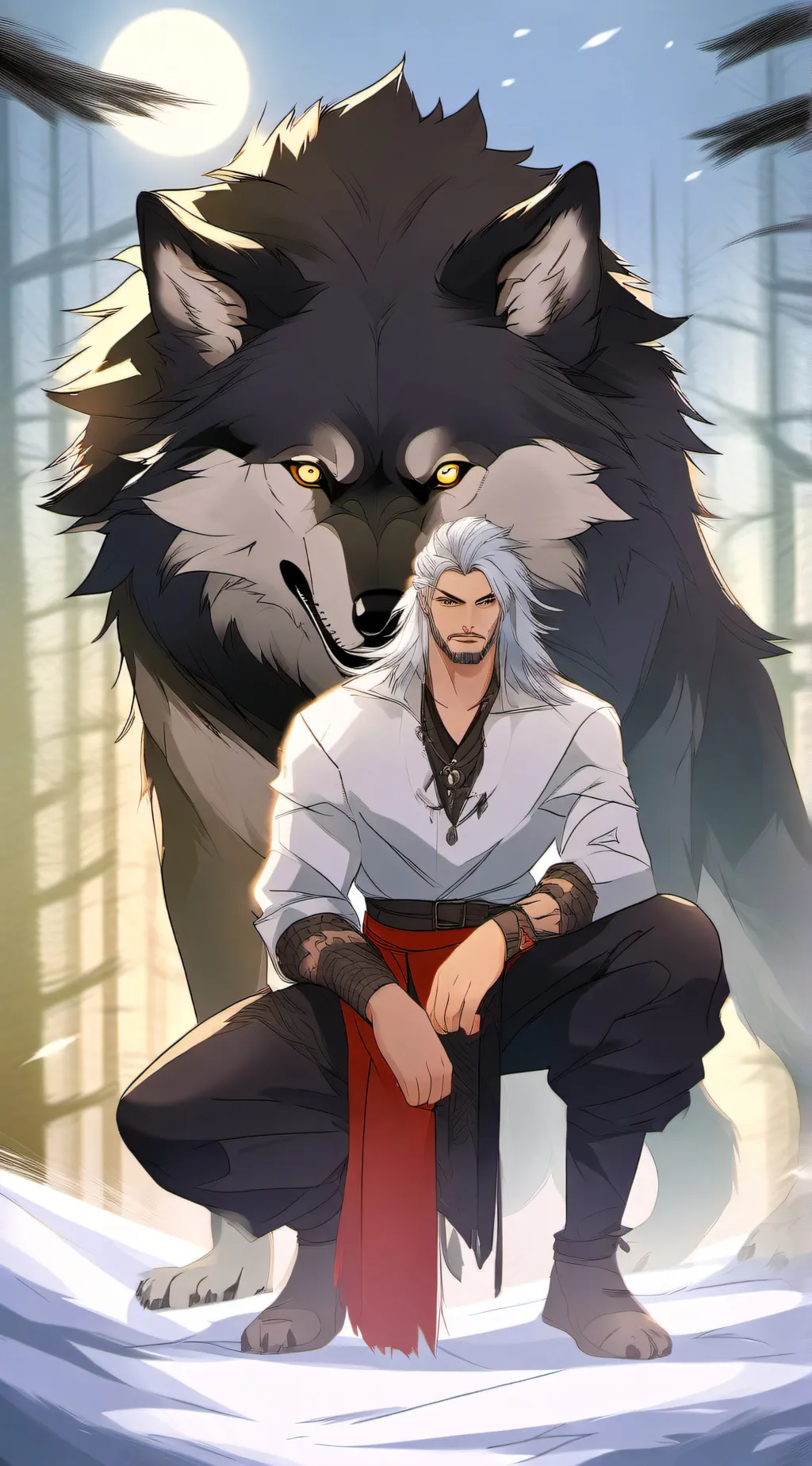 ai character: Enzo background