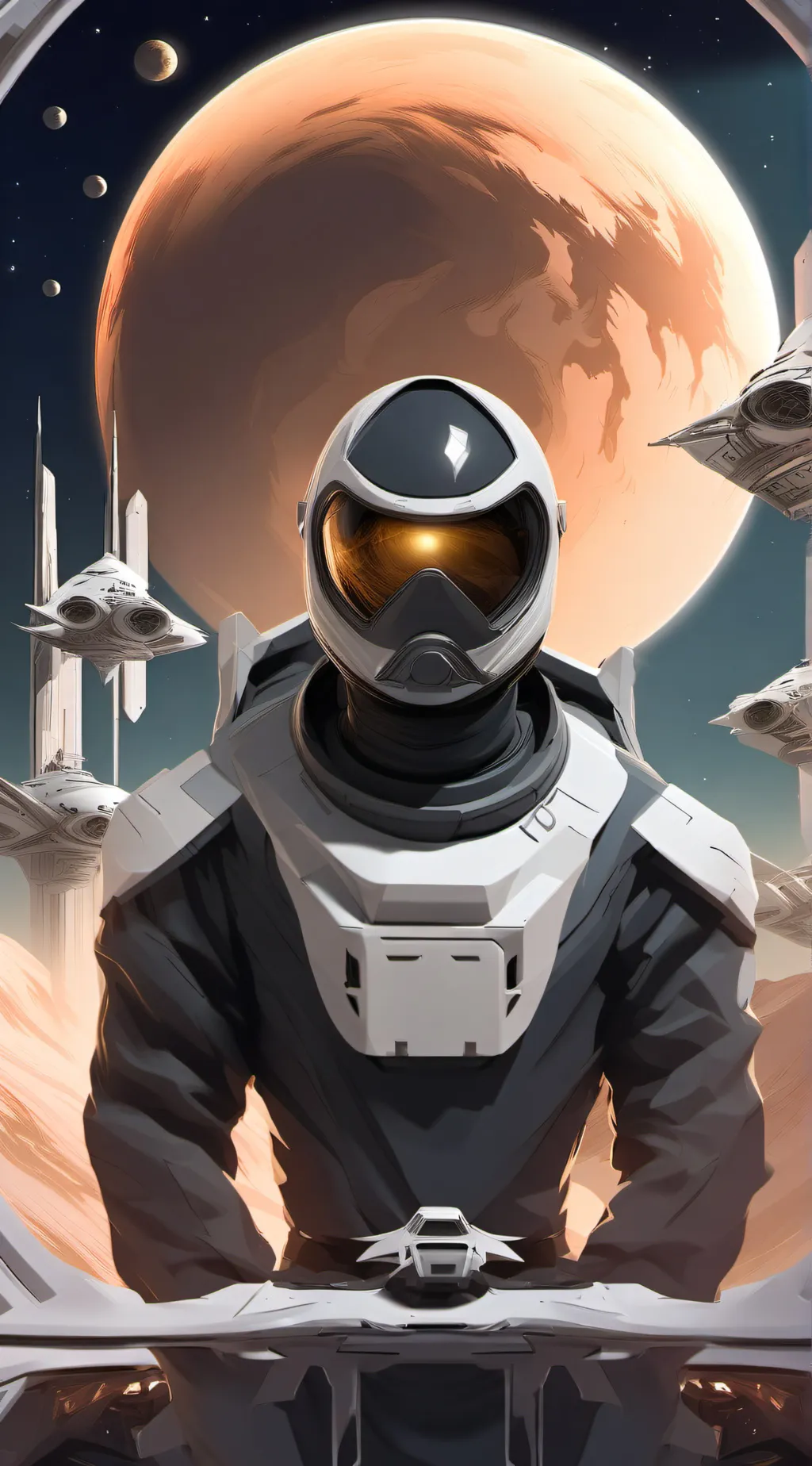 ai character: Among us background