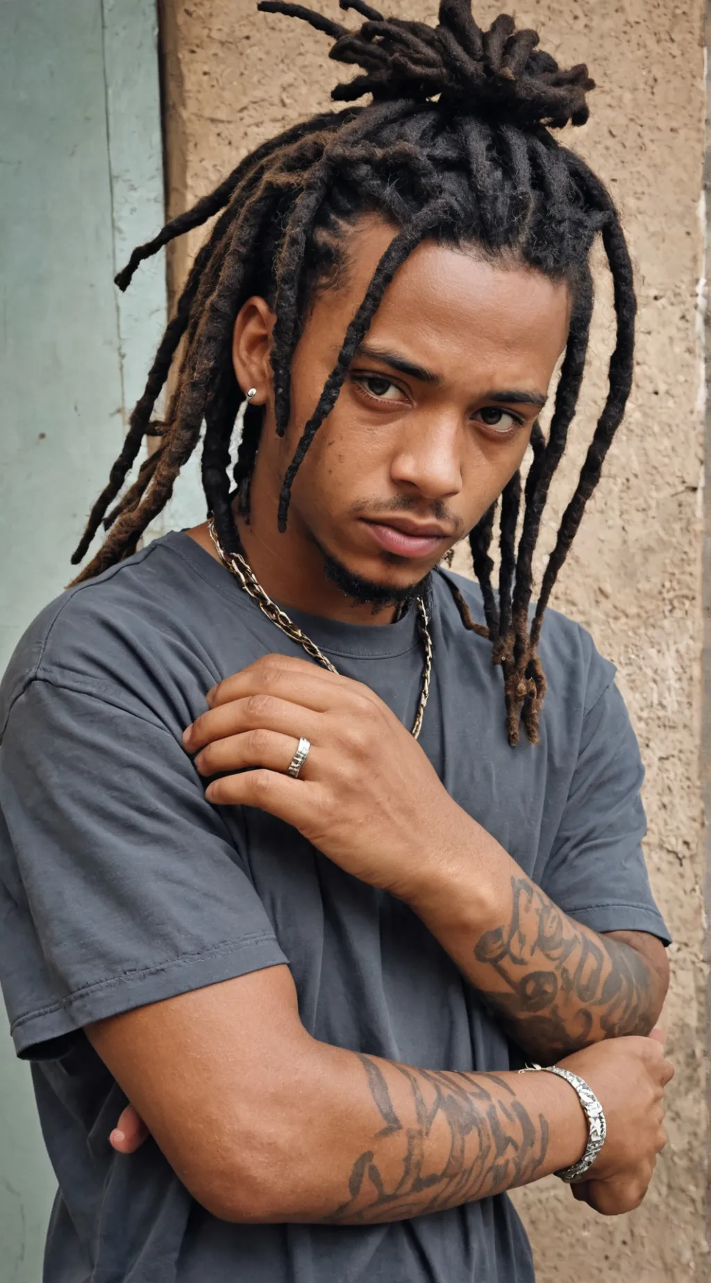 ai character: Drake  background