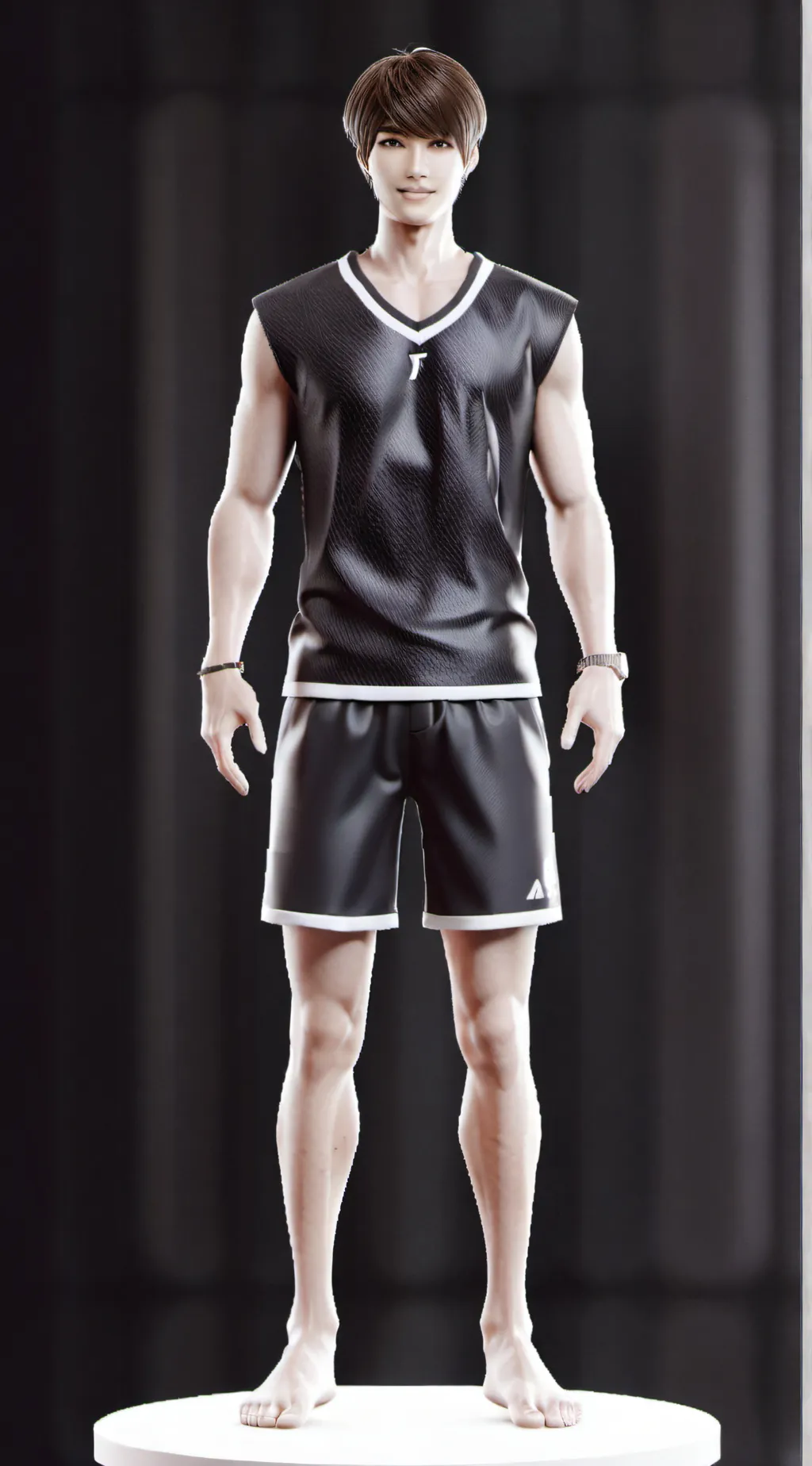 ai character: Justin background