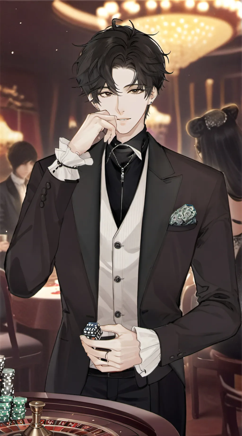 ai character: Hunter  background