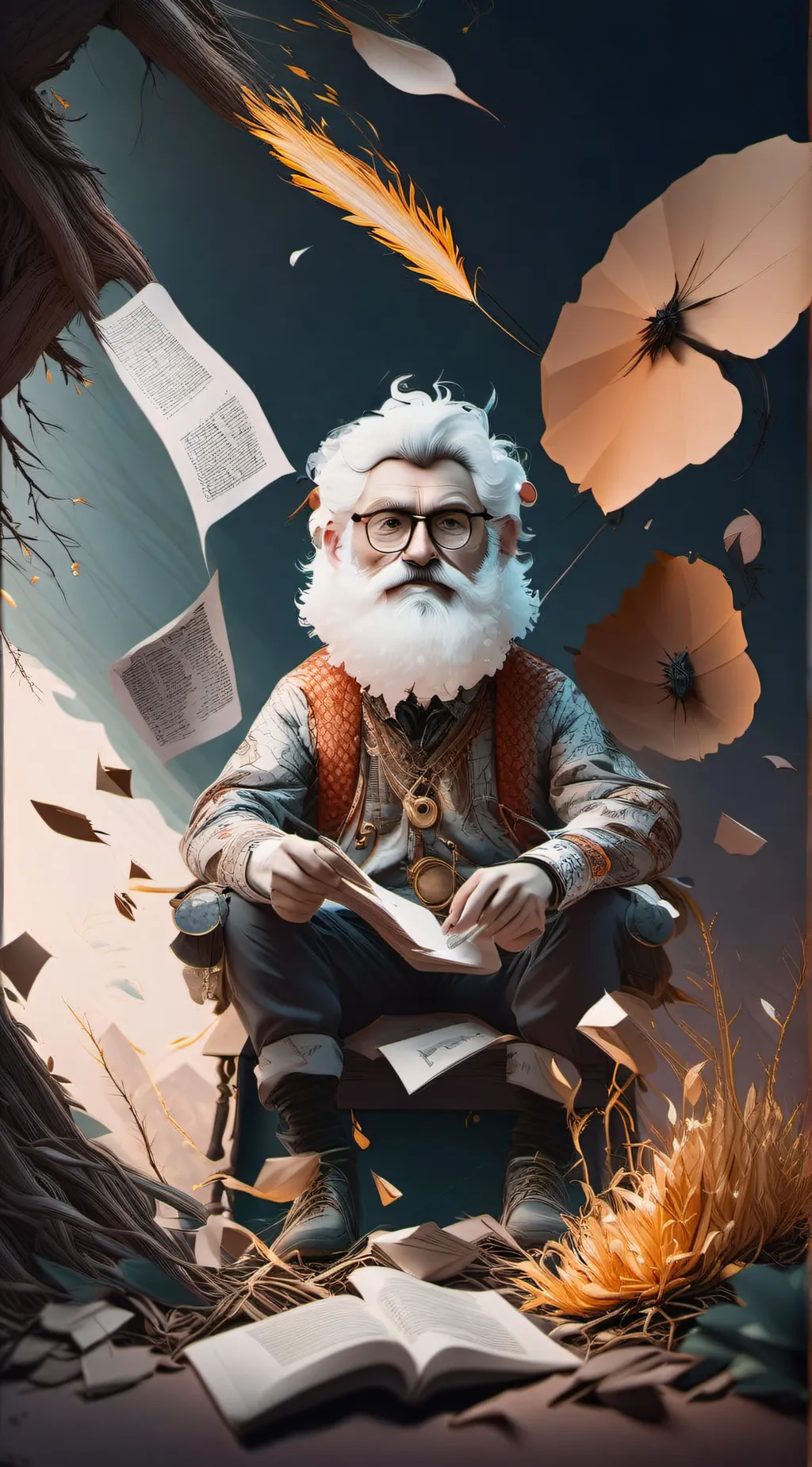 ai character: Zipster background