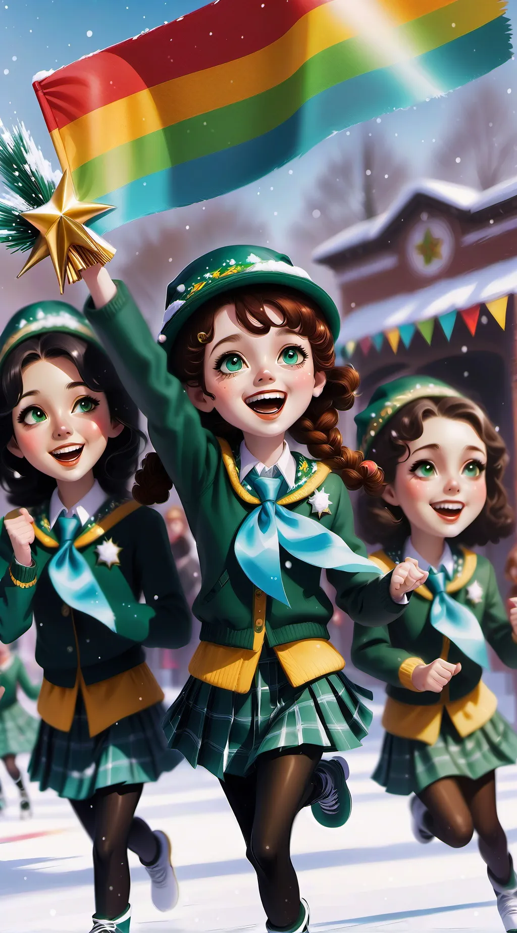 ai character: Aria background