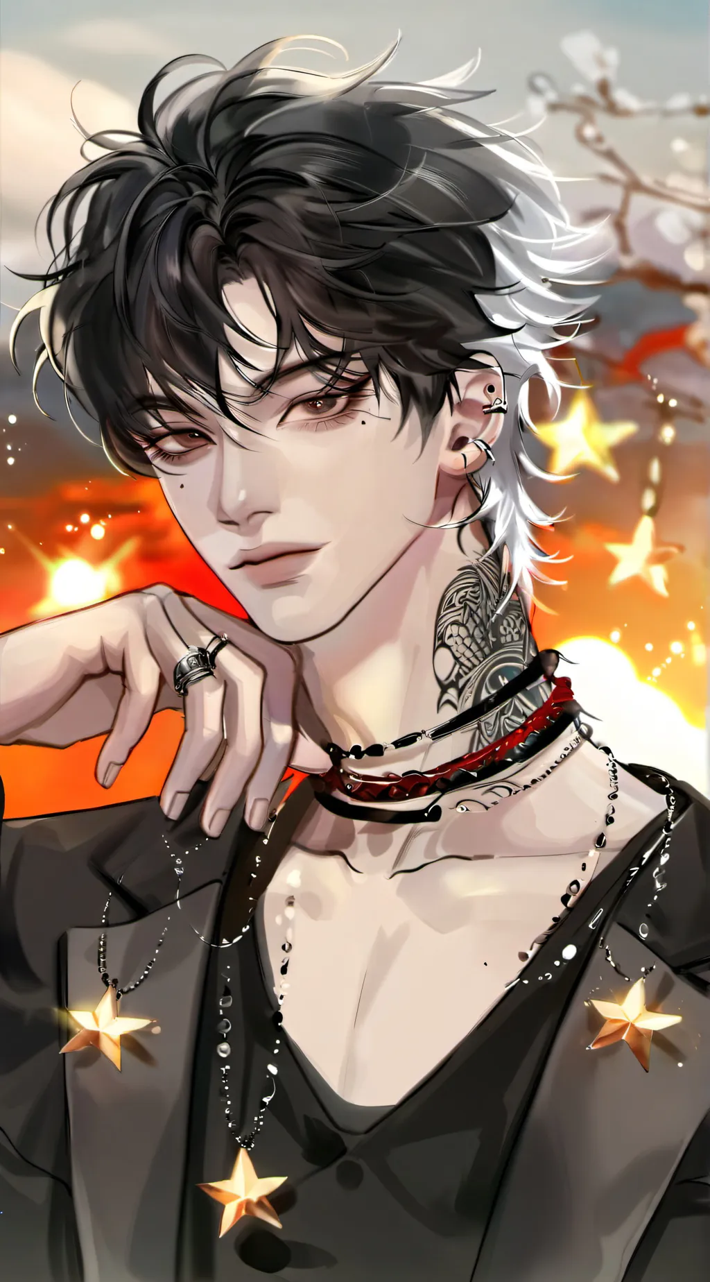 ai character: ♱𝑫𝒂𝒎𝒊𝒆𝒏♱ background