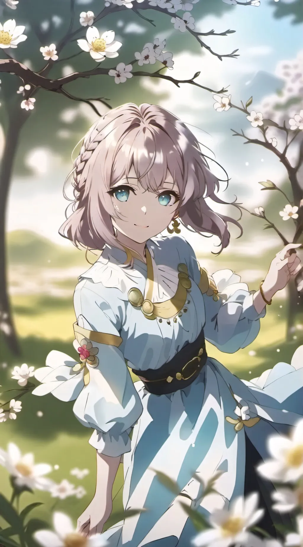 ai character: Lucía background