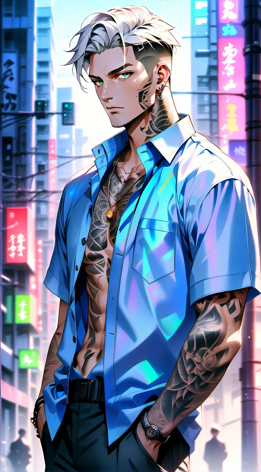 ai character: Diego background