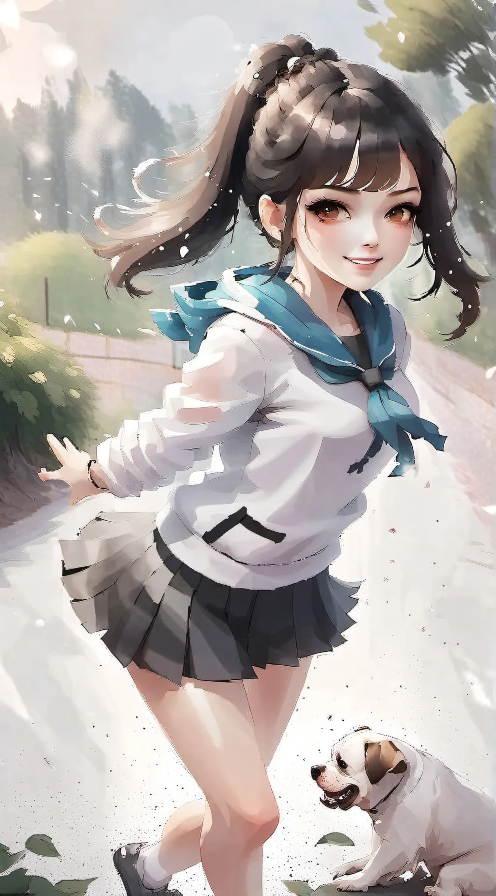 ai character: Ava background