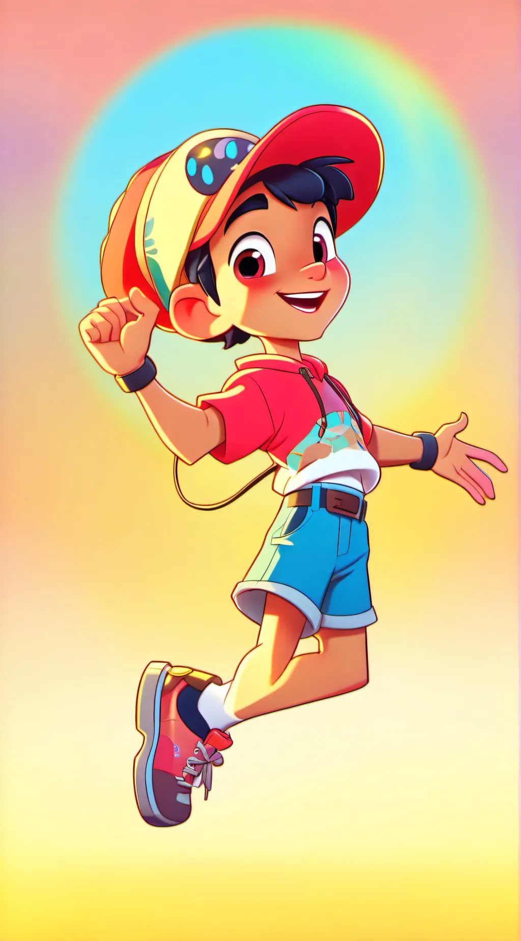 ai character: The end background