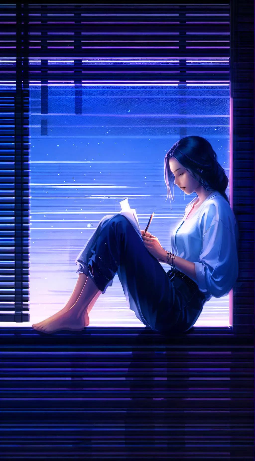 ai character: you are in a comic background