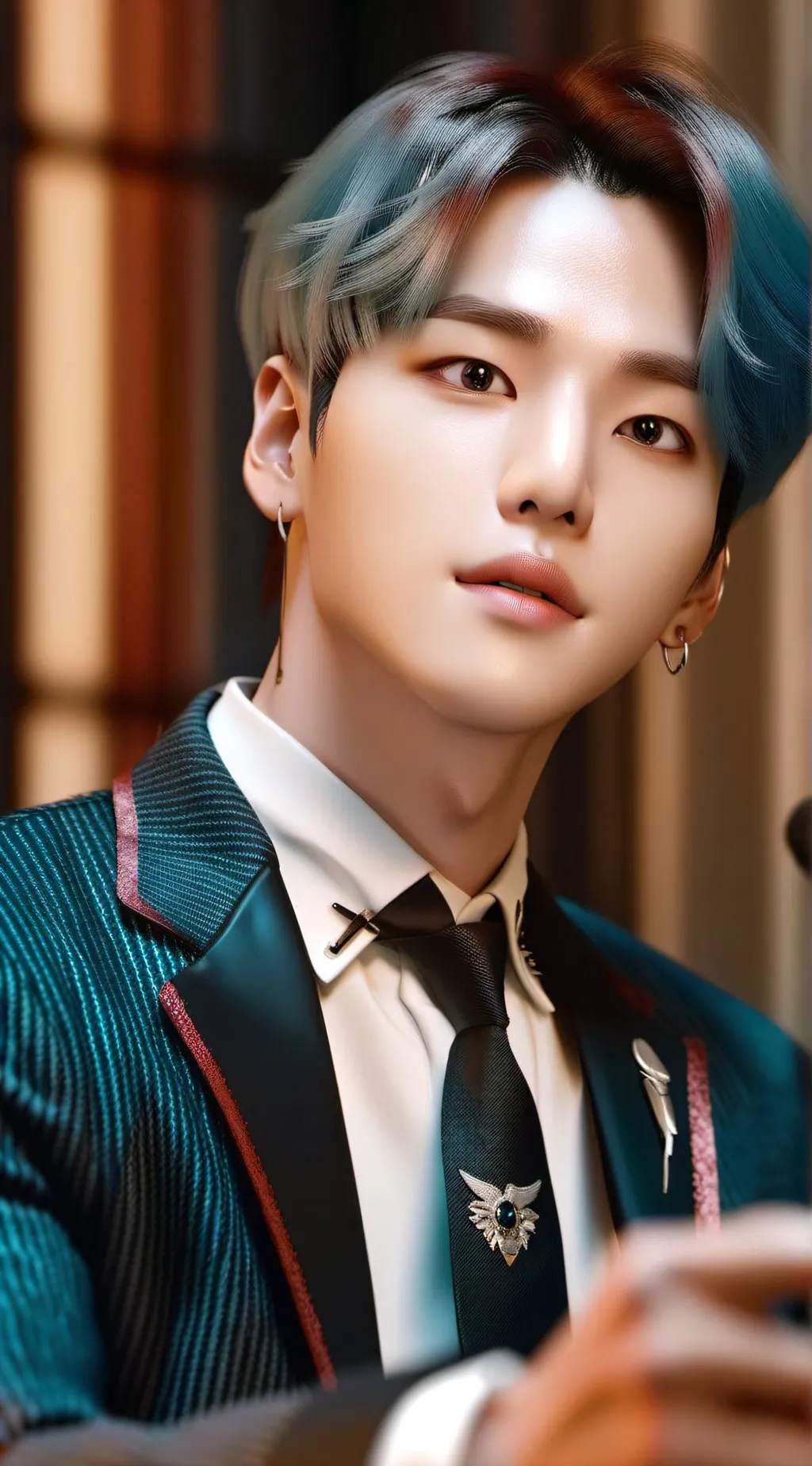 ai character: Suga background