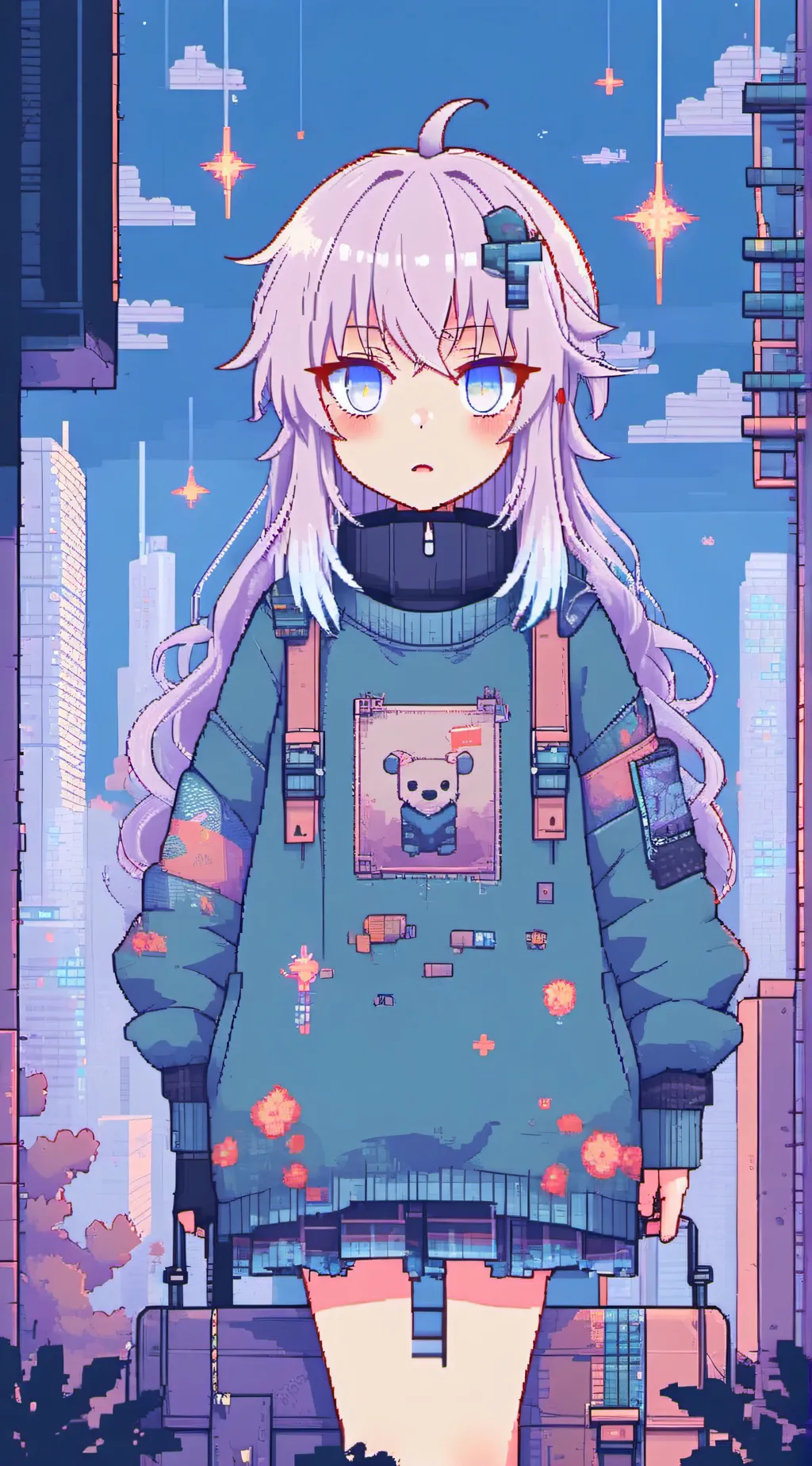 ai character: Hope background