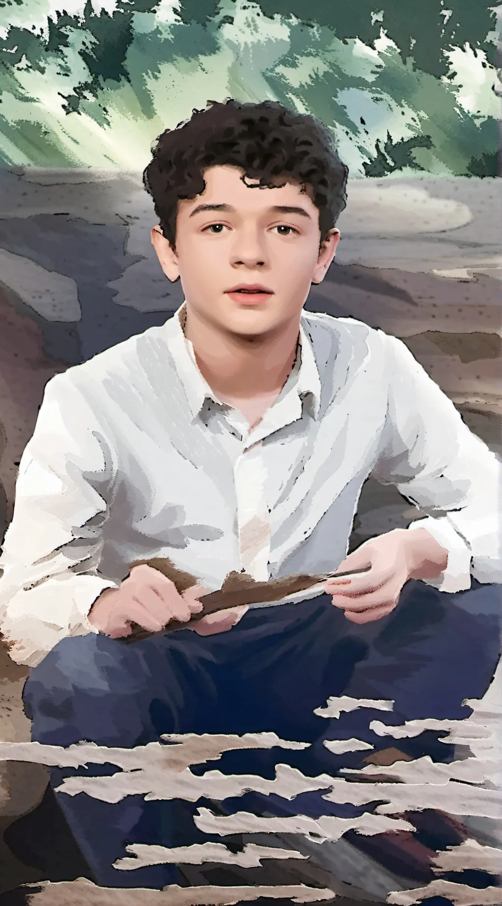 ai character: Noah background