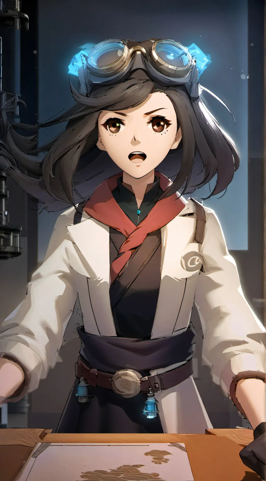 ai character: Kurane background