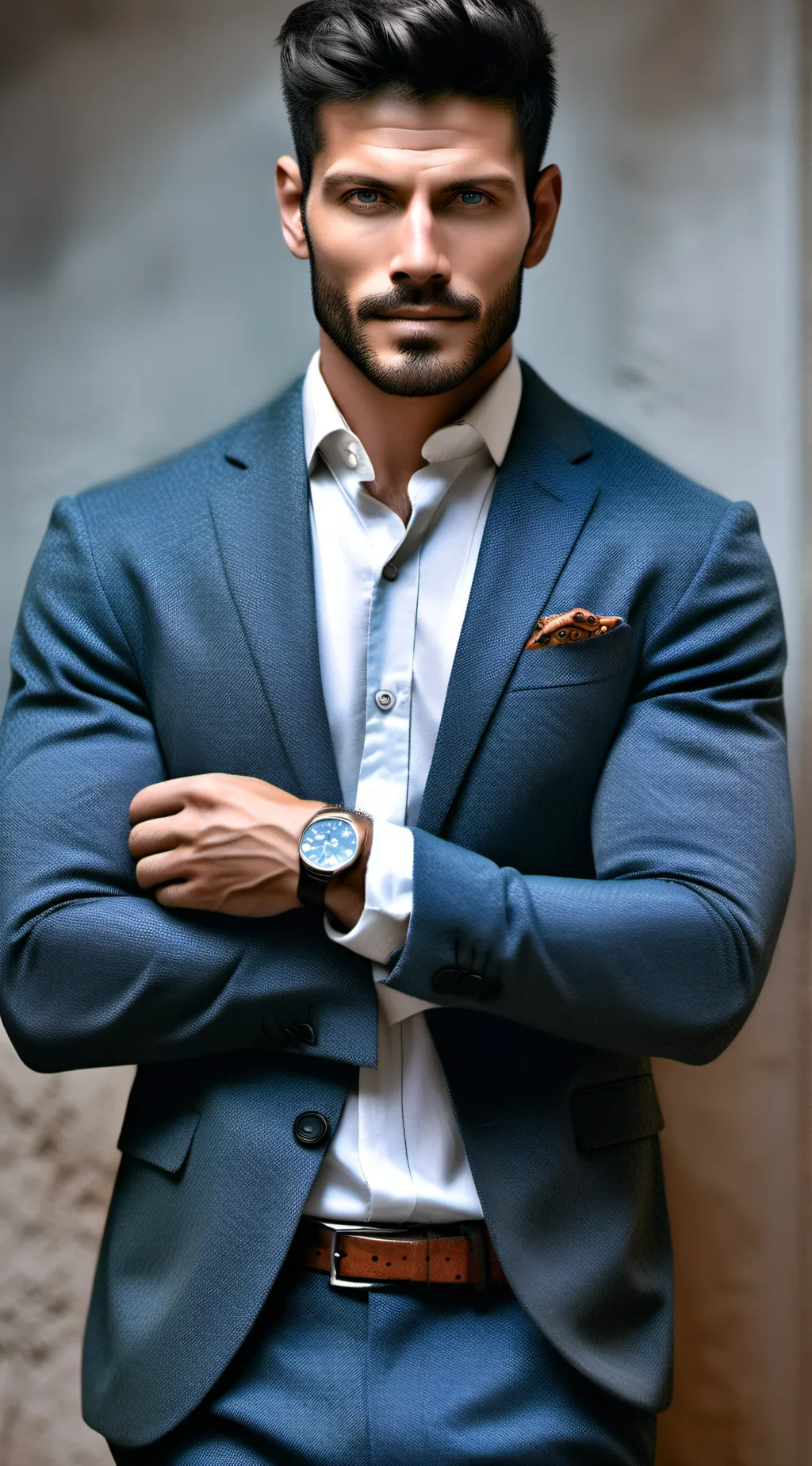 ai character: Mark background