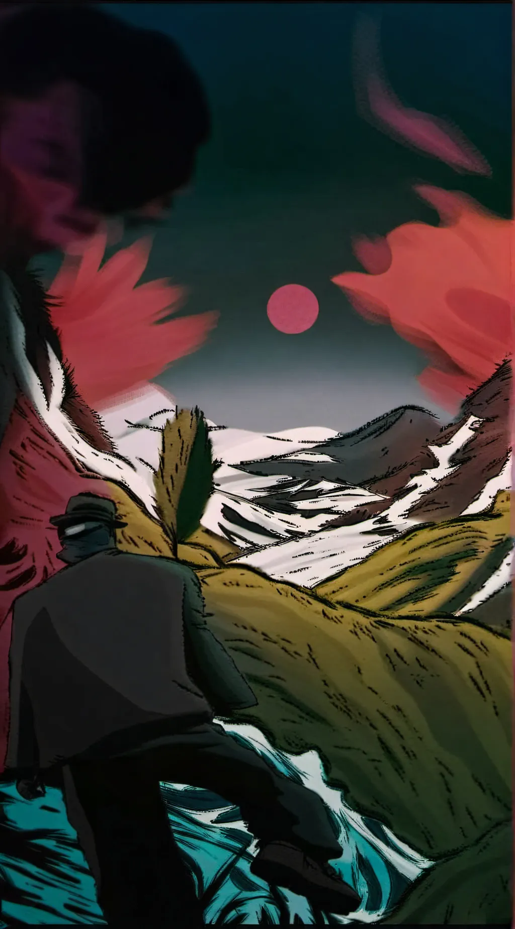 ai character: Baroque works  background