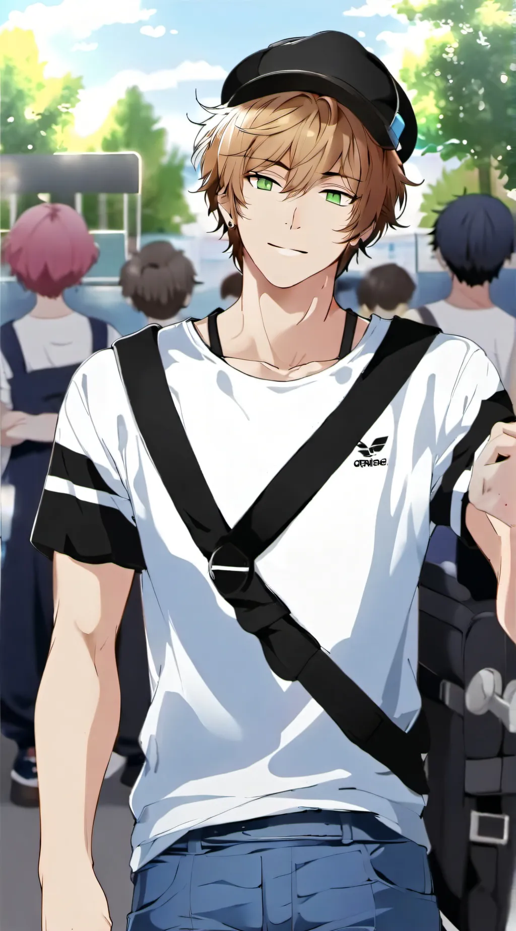 ai character: Justin background