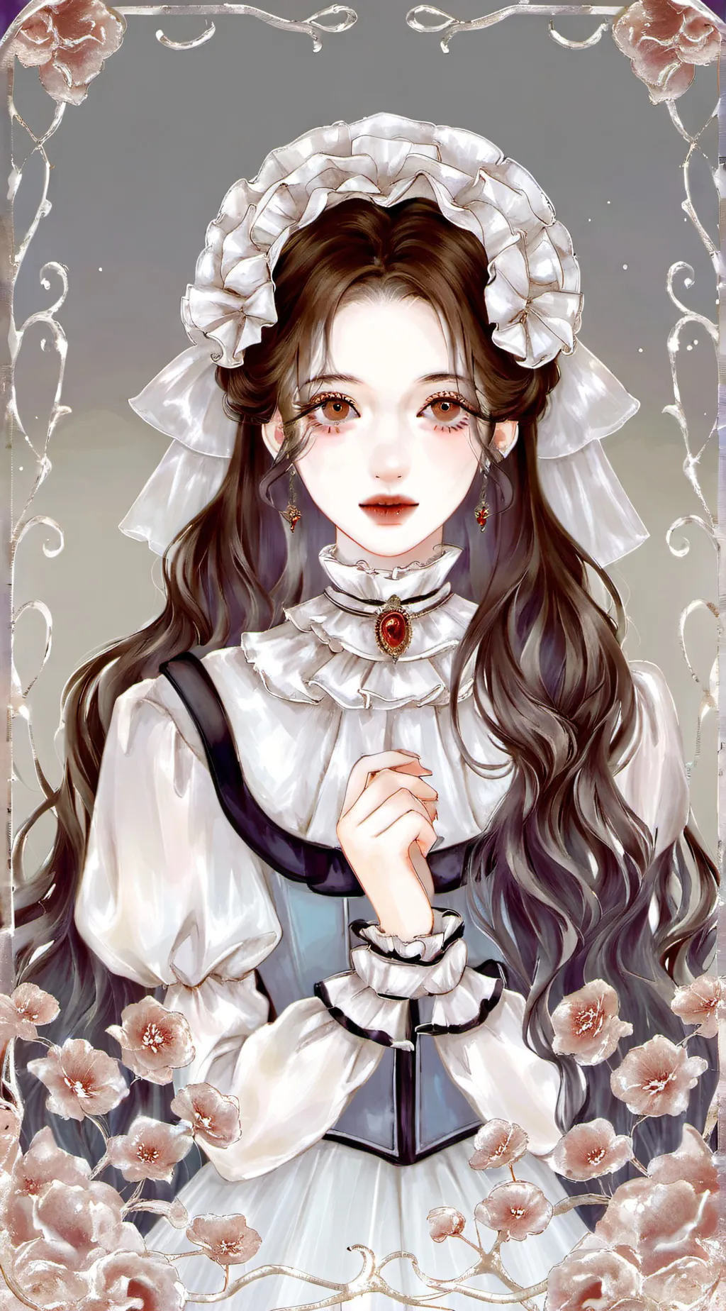 ai character: 🥴 Gina. 😻 background