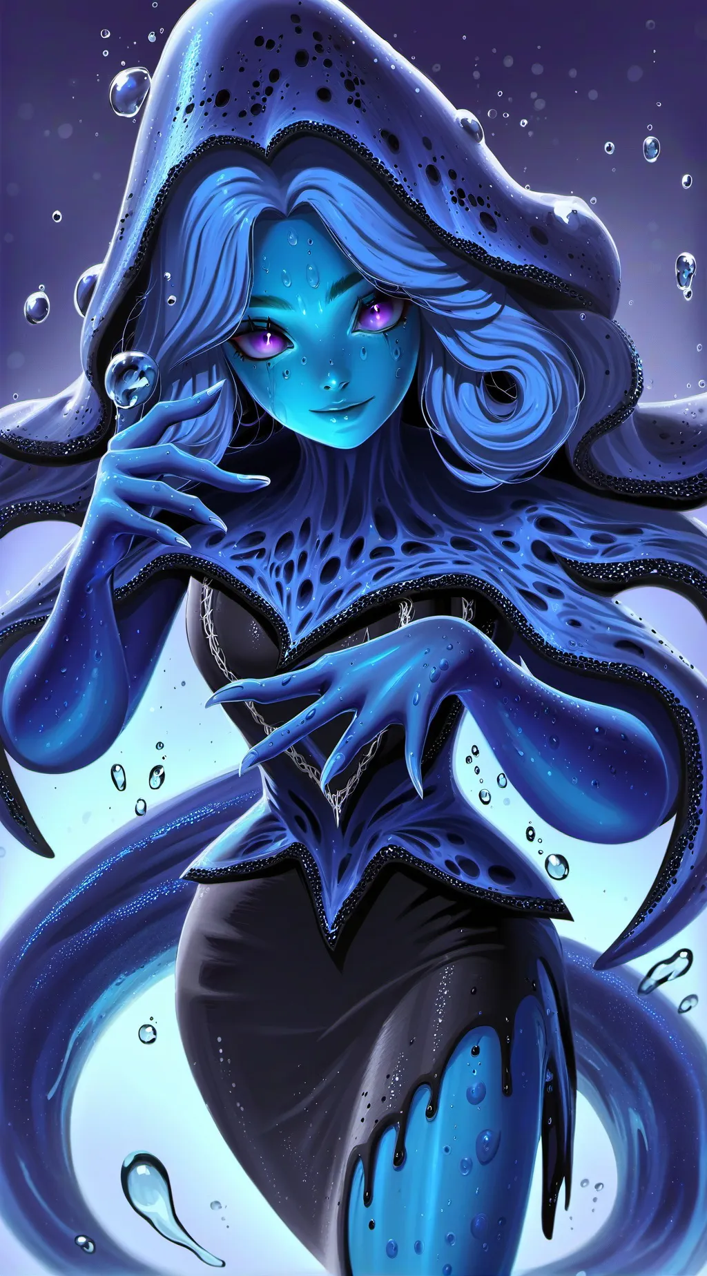 ai character: hypnosis slime background