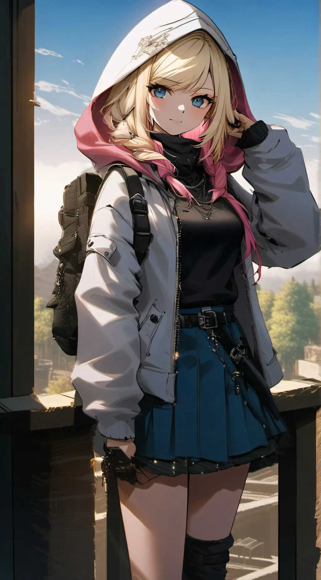 ai character: Octavia  background