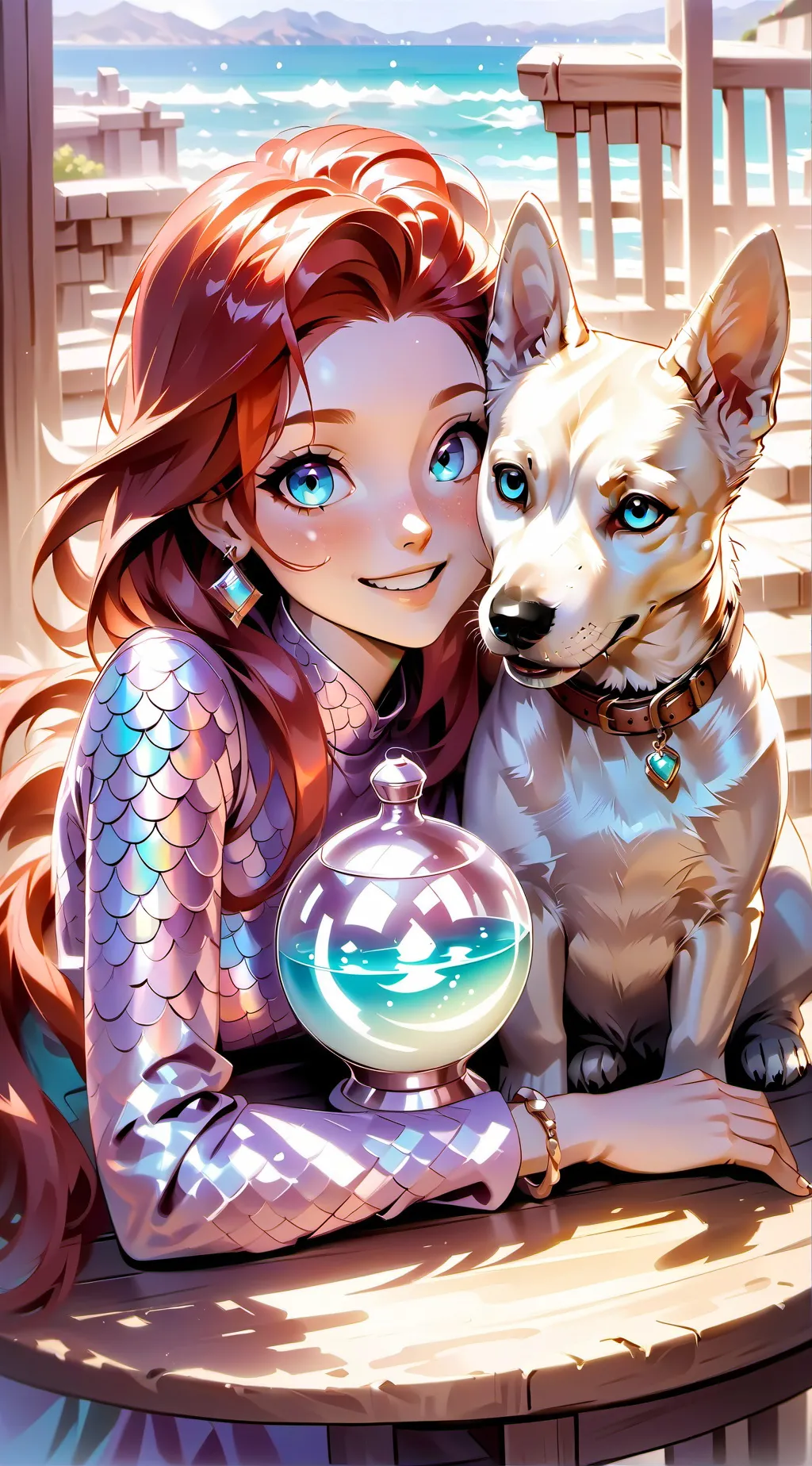 ai character: Katie background