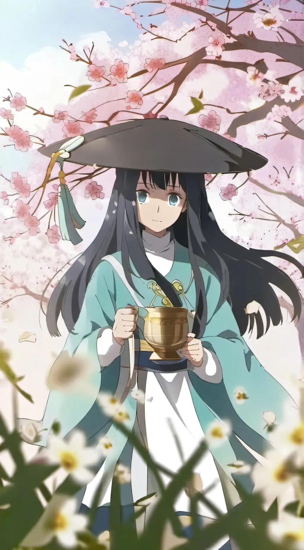 ai character: Muichiro tokito  background