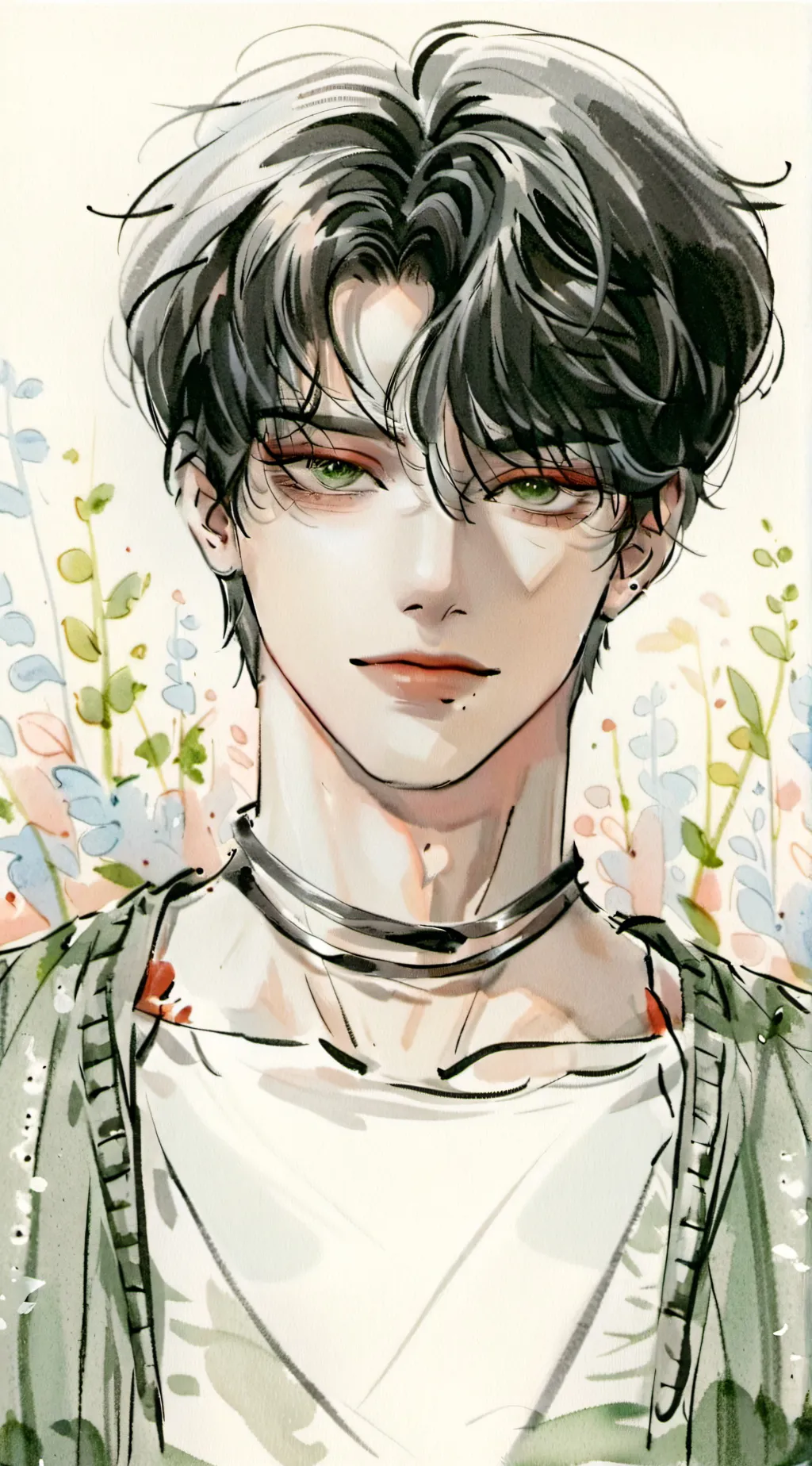 ai character: Aren background