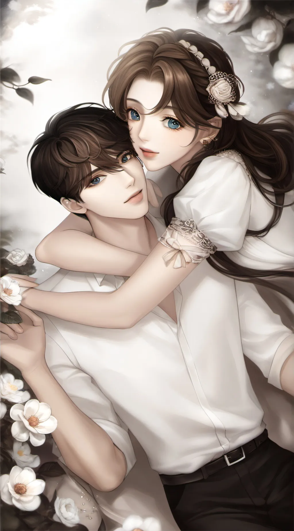 ai character: Max and Lia background