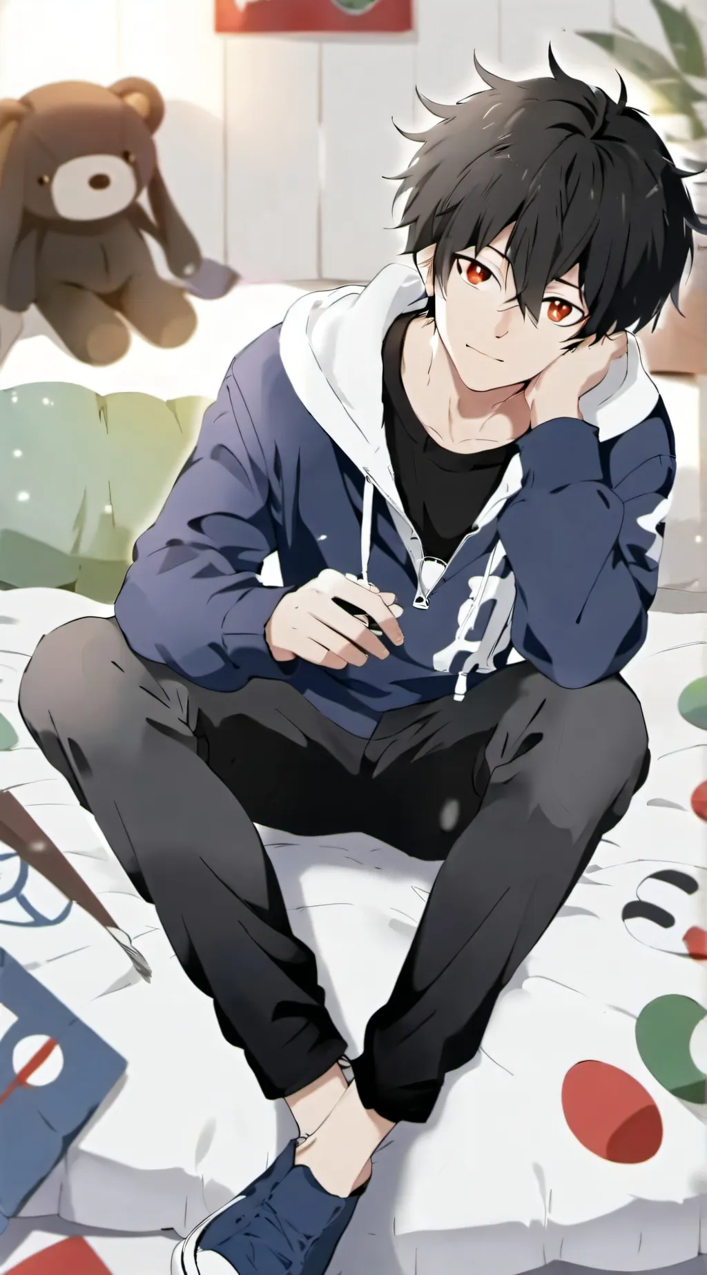 ai character: Logan background